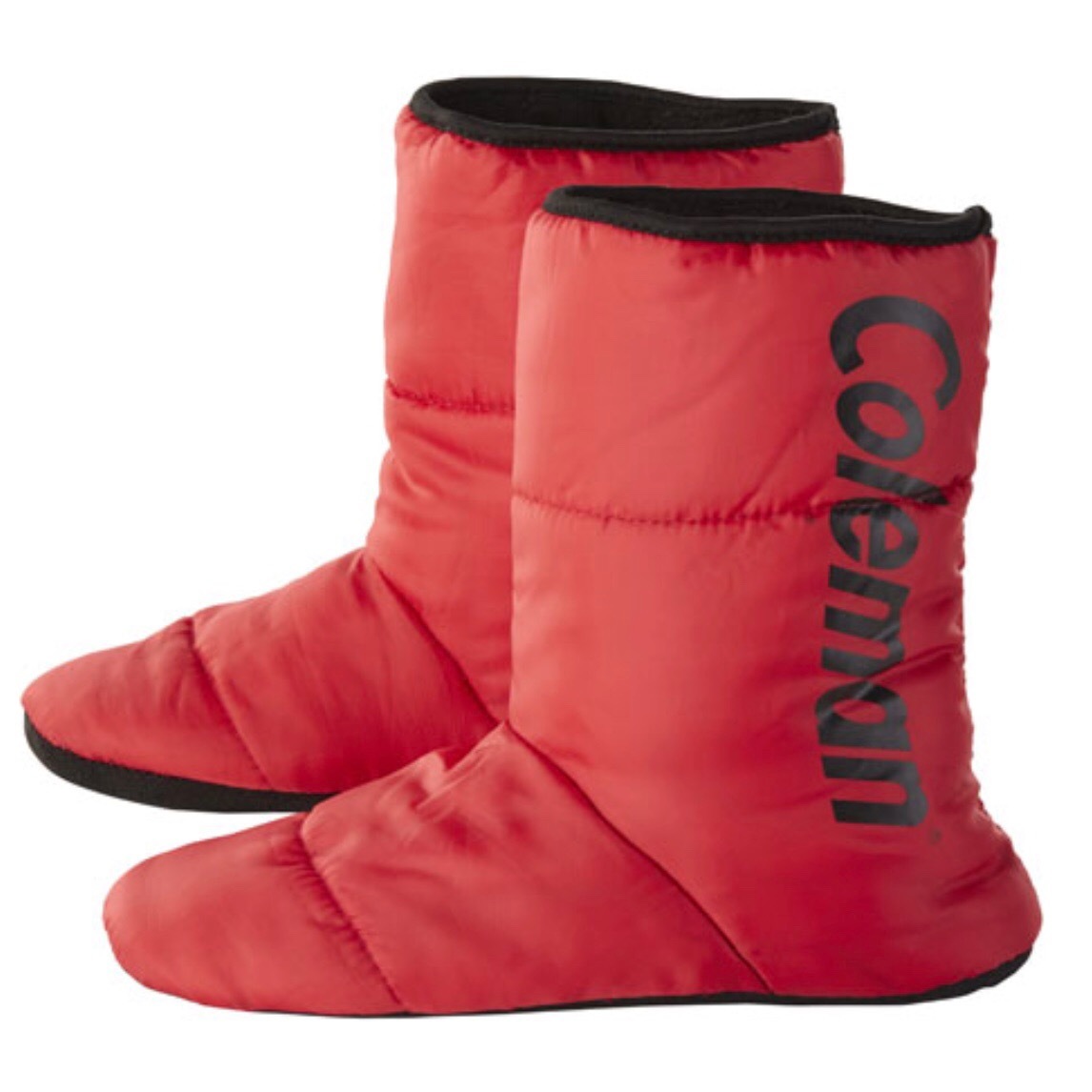 コールマン 防寒スリッパ レッド Coleman Outdoorfun コールマン 防寒スリッパ レッド Coleman Outdoorfun