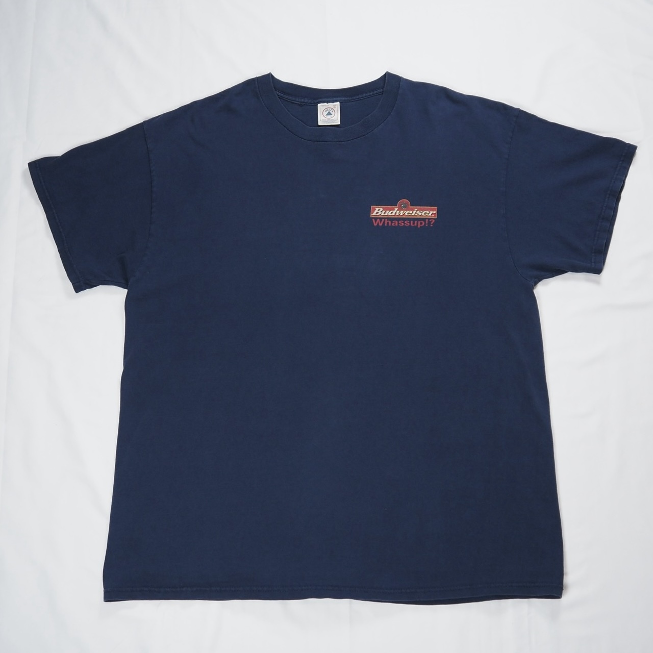 00’s バドワイザーTシャツ XL ネイビー の画像 7
