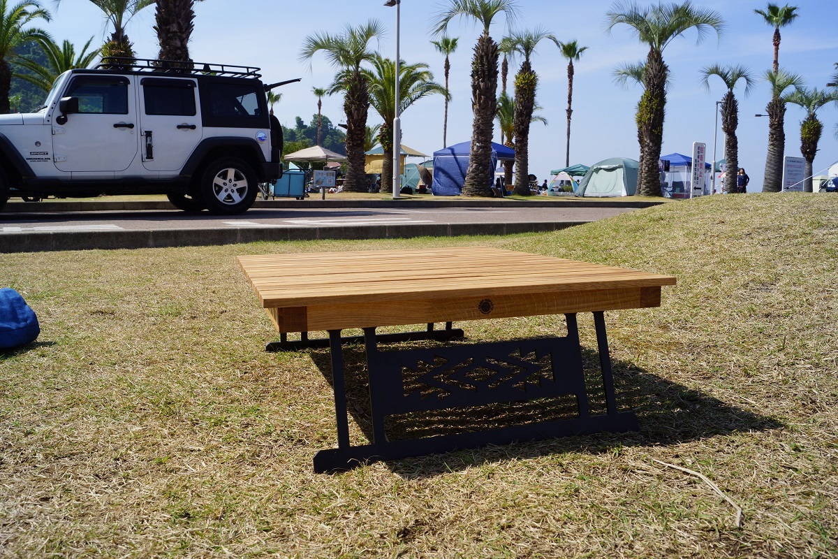 oak standard solo table CAMPOOPARTS オーク スタンダード 焚き火 ソロテーブルキャンプ オーパーツ