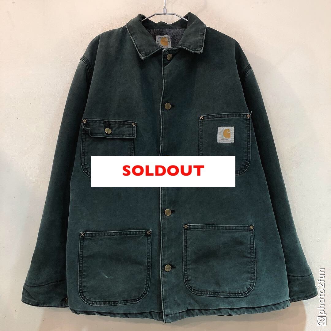 Carhartt カーハート ジャケット ダック地 グリーン Room Carhartt カーハート ジャケット ダック地 グリーン Room