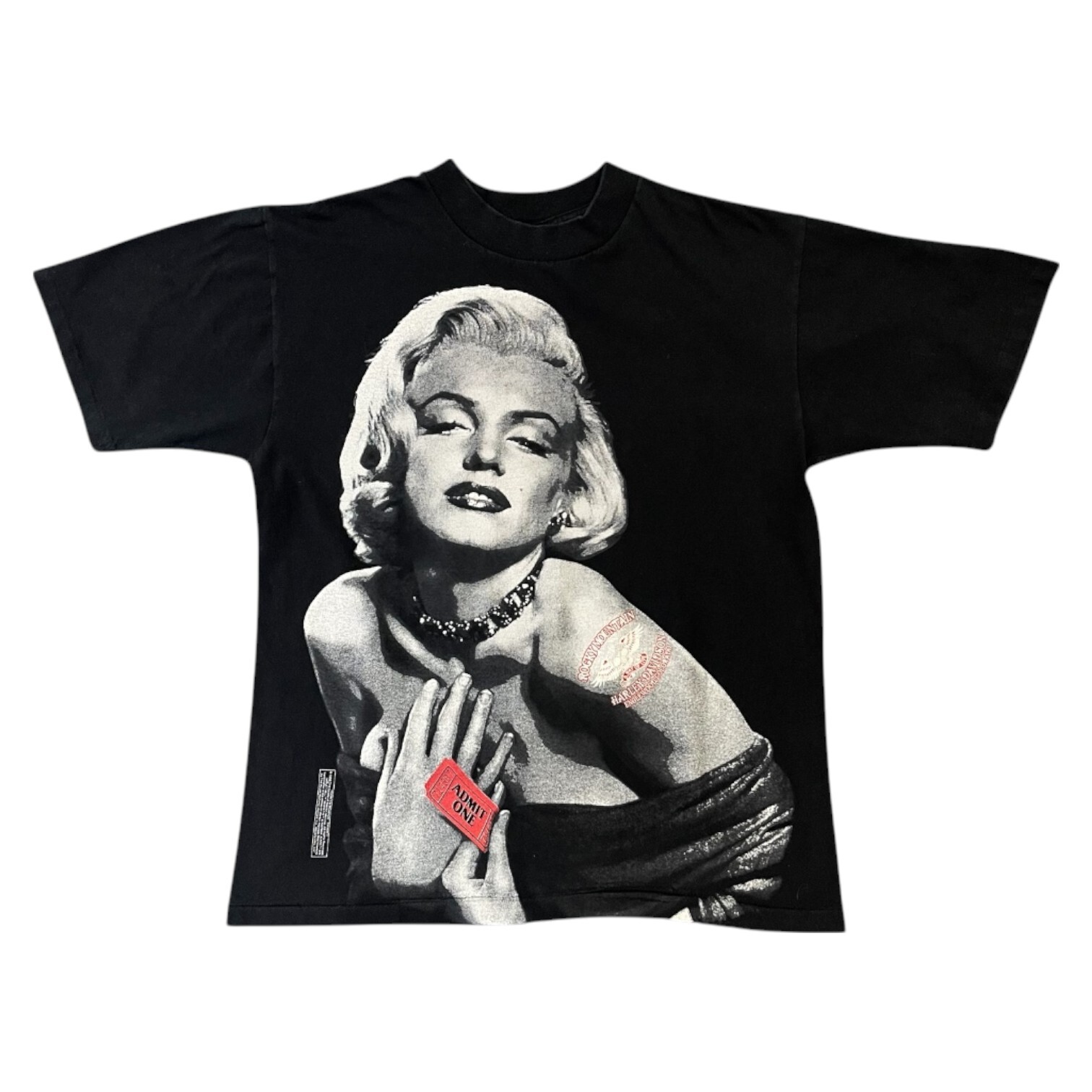 【Marilyn Monroe 】 マリリンモンロー Tシャツ 黒 L
