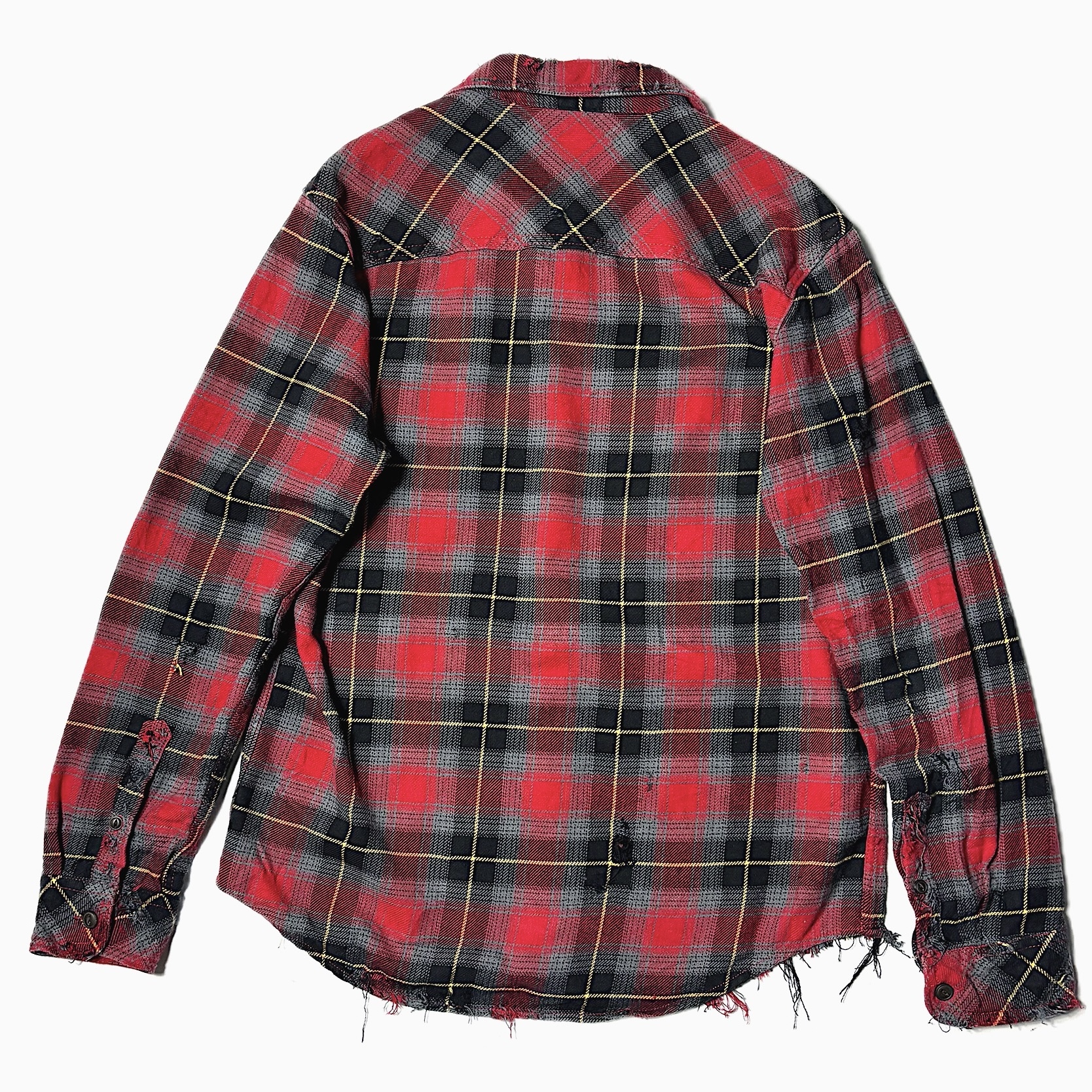 Vintage Grunge Check Shirt の画像 2