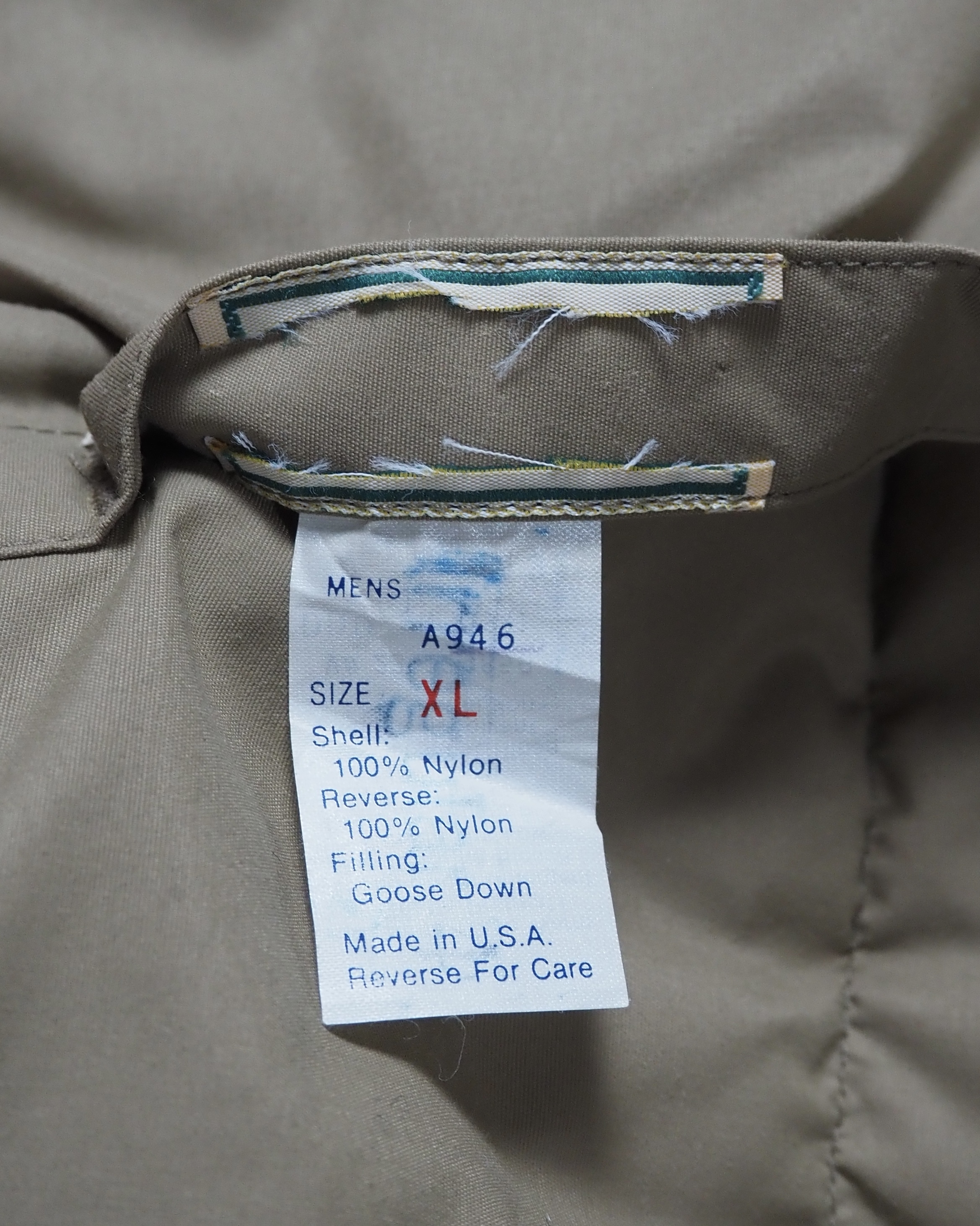 90’s L.L. Bean グースダウンベスト アメリカ製 XL の画像 16