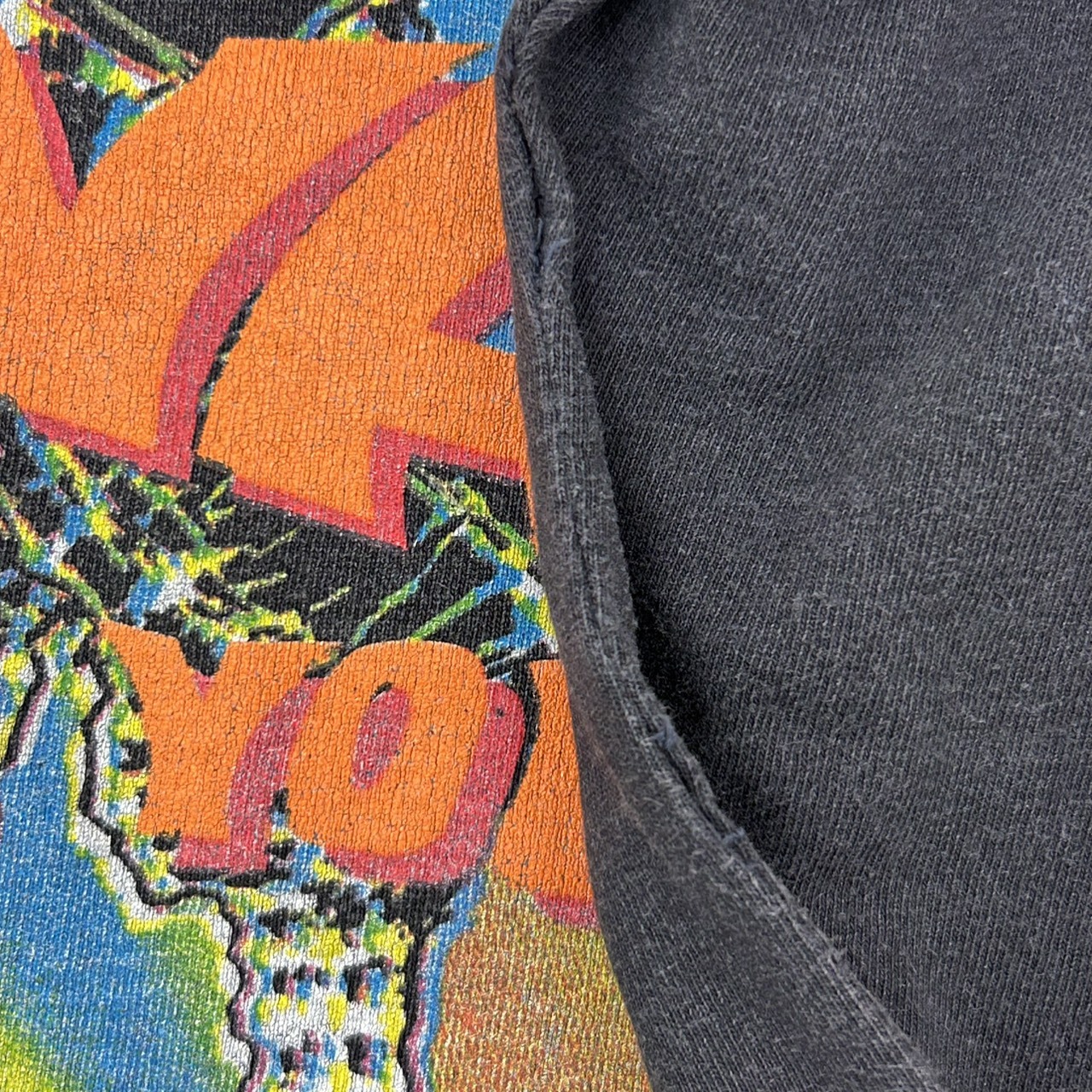 NIRVANA ニルヴァーナ GONE AS YOU ARE グラフィックプリント バンドT ブラック 古着 ロックT XL の画像 14