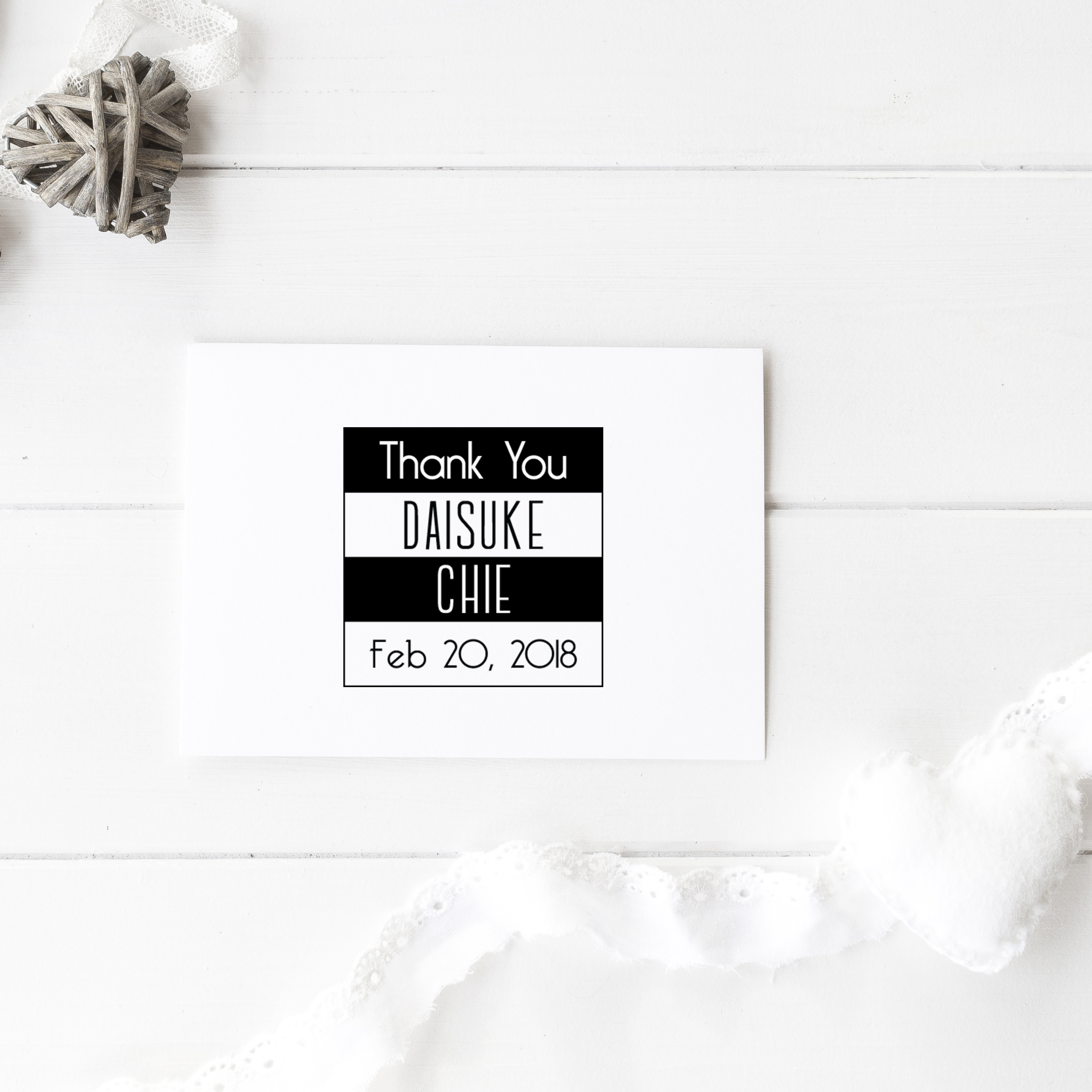 セミオーダー 名前 日付入り サンキュースタンプ ビンテージ風 海外風 レトロ Athena Design セミオーダー 名前 日付入り サンキュースタンプ ビンテージ風 海外風 レトロ Athena Design