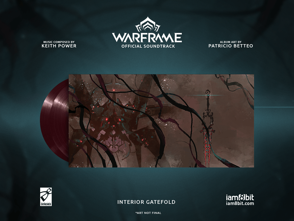 【ウォーフレーム】Warframe Vinyl Soundtrack 2xLP - 画像3