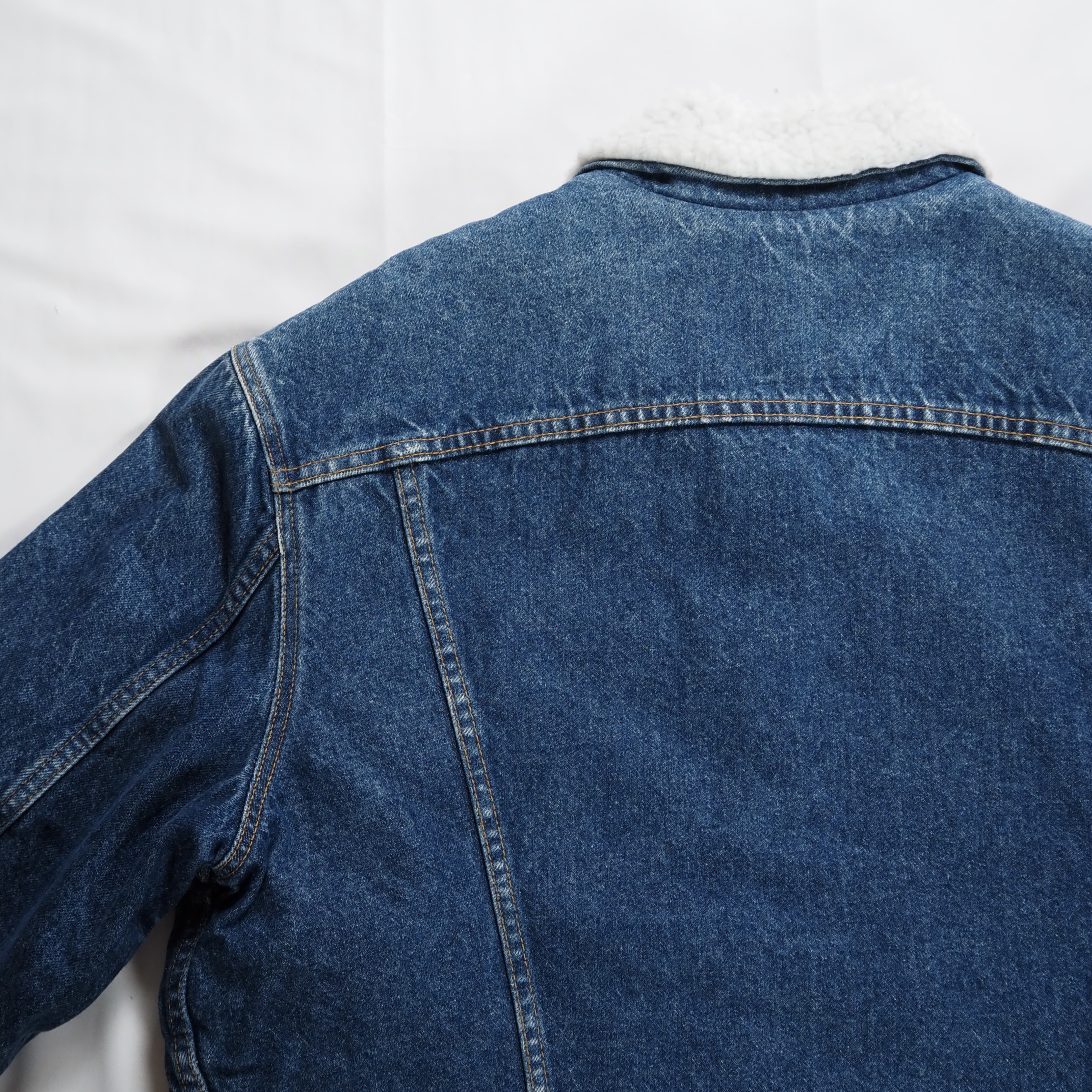 80’s Levi’s デニムボアジャケット サイズ44 の画像 16