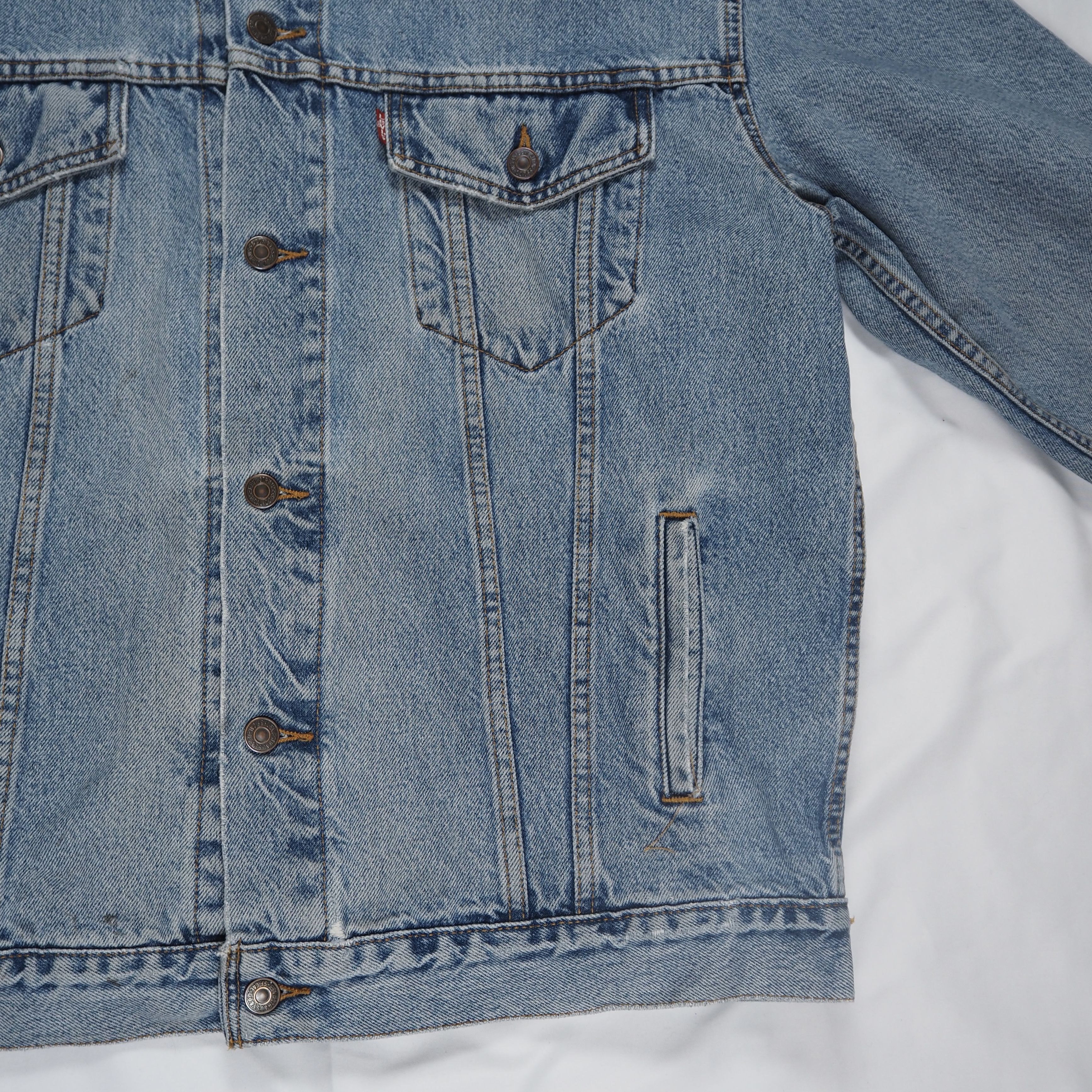 90’s Levi’s 70507 デニムトラッカージャケット XL アメリカ製 の画像 6