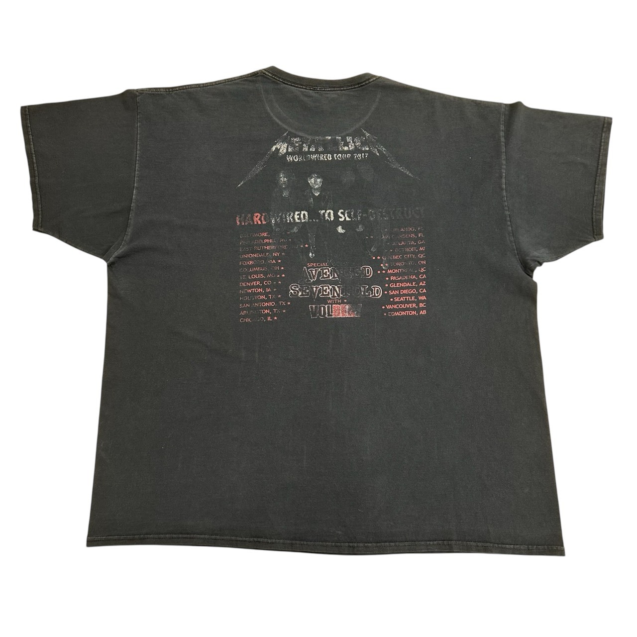 Y2K METALLICA Band T-Shirt Heavy Metal Rock Tee Black Fits XL–2XL の画像 2