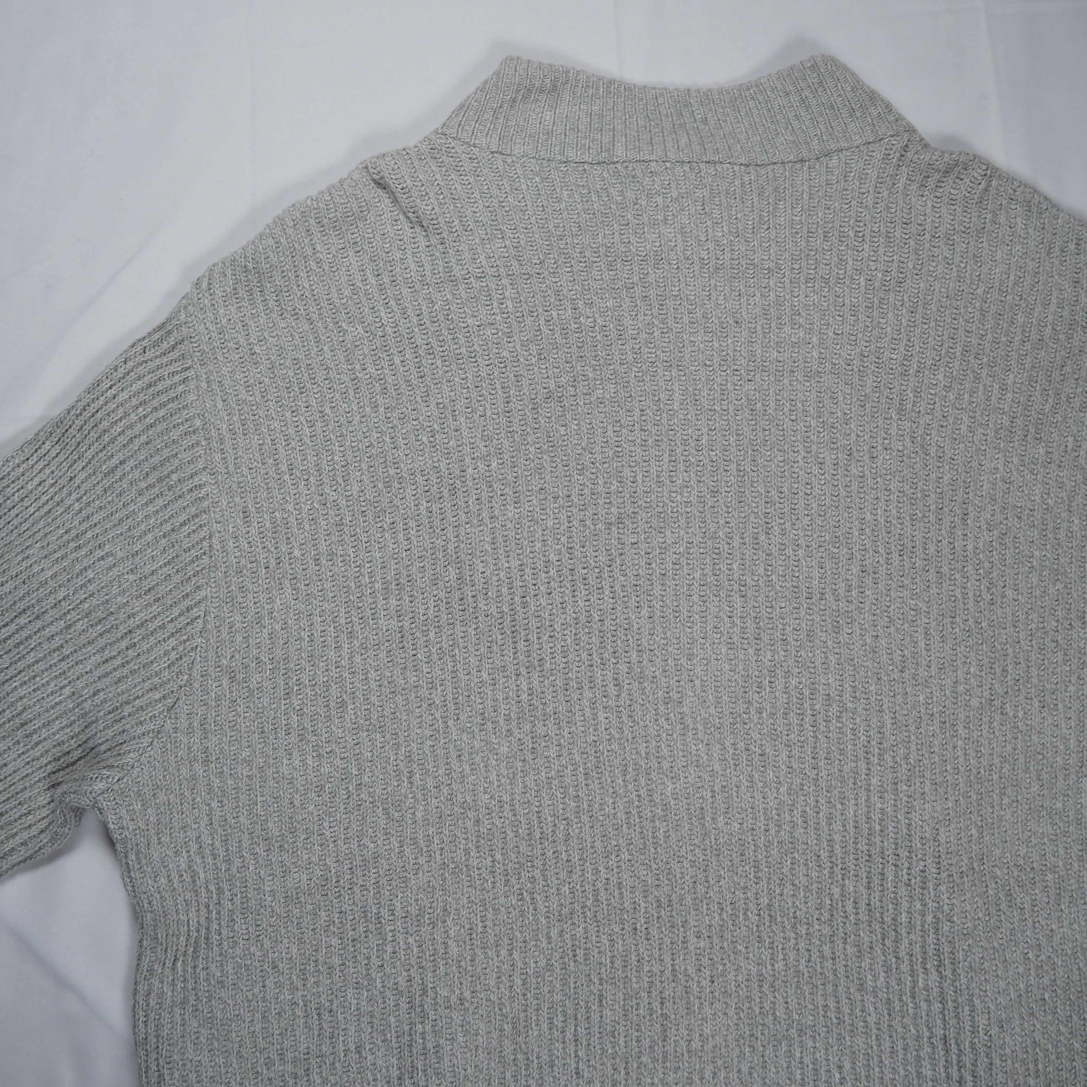 90’s L.L. Bean ドライバーズニット グレー XL アメリカ製 オンライン限定商品 の画像 11