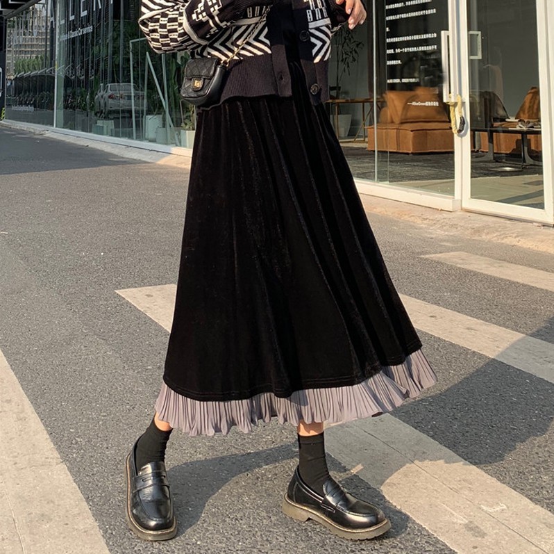 フリルロングスカート Anna