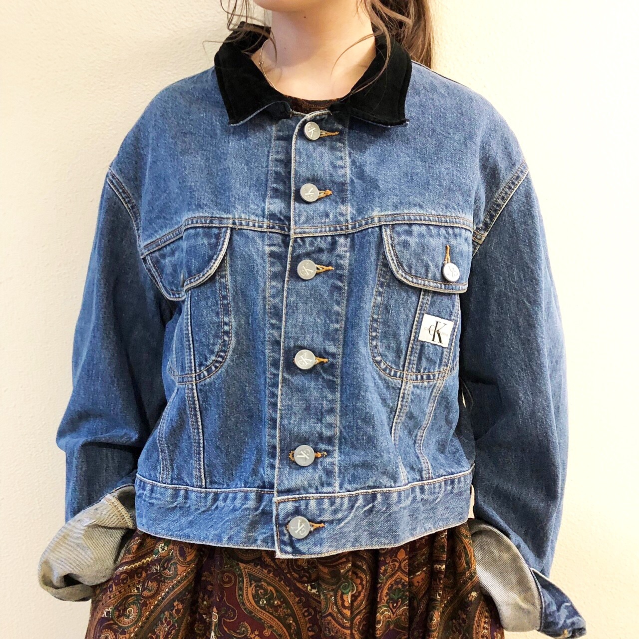 ck denim jacket