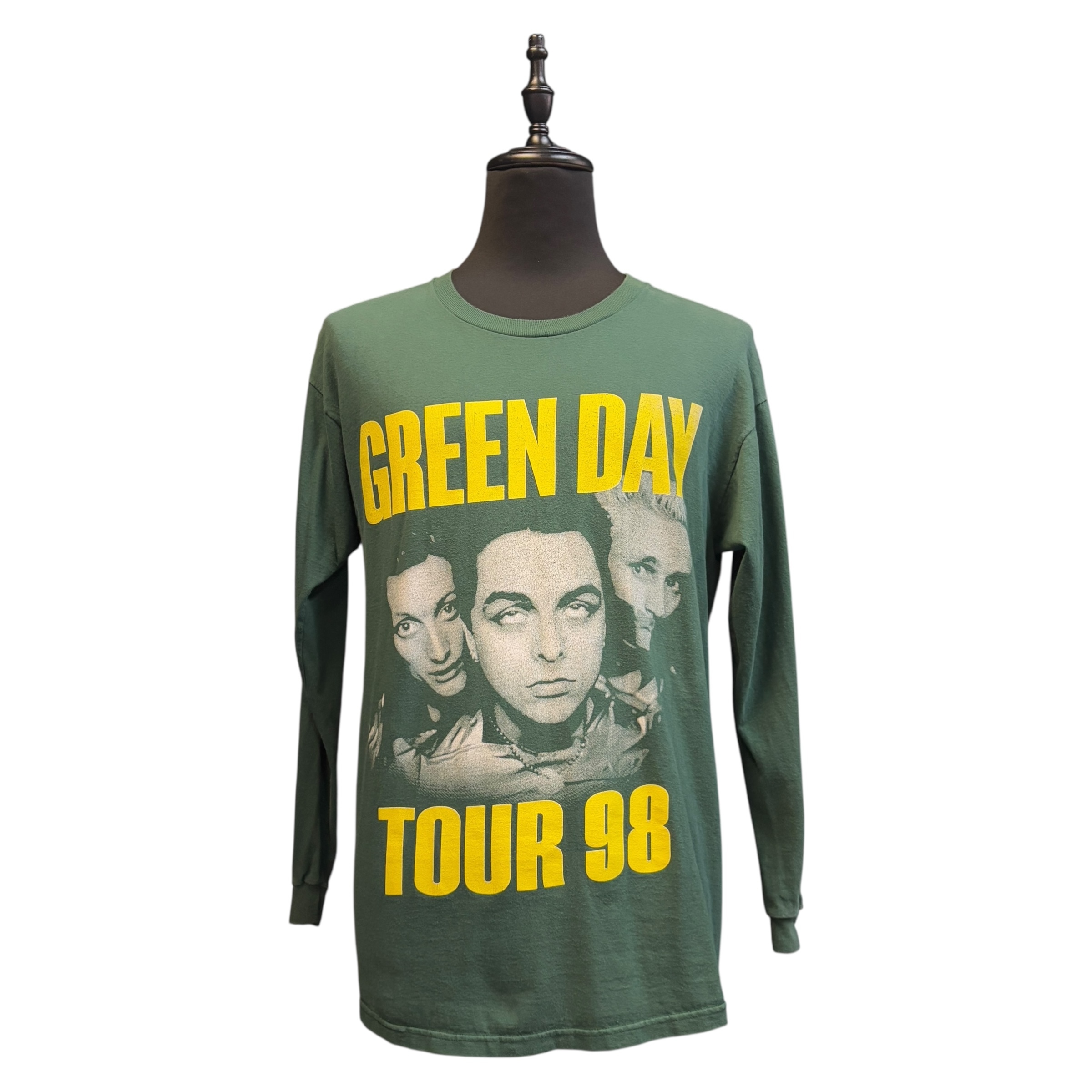 【GREEN DAY】グリーンデイ 1998 Tour Vintage Long Sleeve Tee 1998年ツアー ヴィンテージ 長袖Tシャツ L