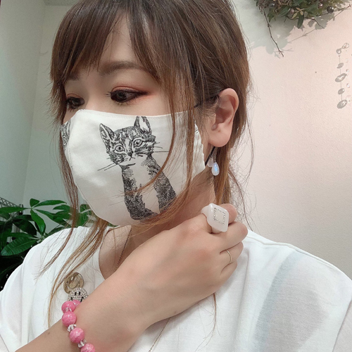 マスク マスクチャーム ゆらゆら かわいい しずく型 レインボームーンストーン 天然石 パワーストーン 花粉予防のマスクに マスクアクセサリー Petora マスク マスクチャーム ゆらゆら かわいい しずく型 レインボームーンストーン 天然石 パワーストーン 花粉予防のマスクに マスクアクセサリー Petora