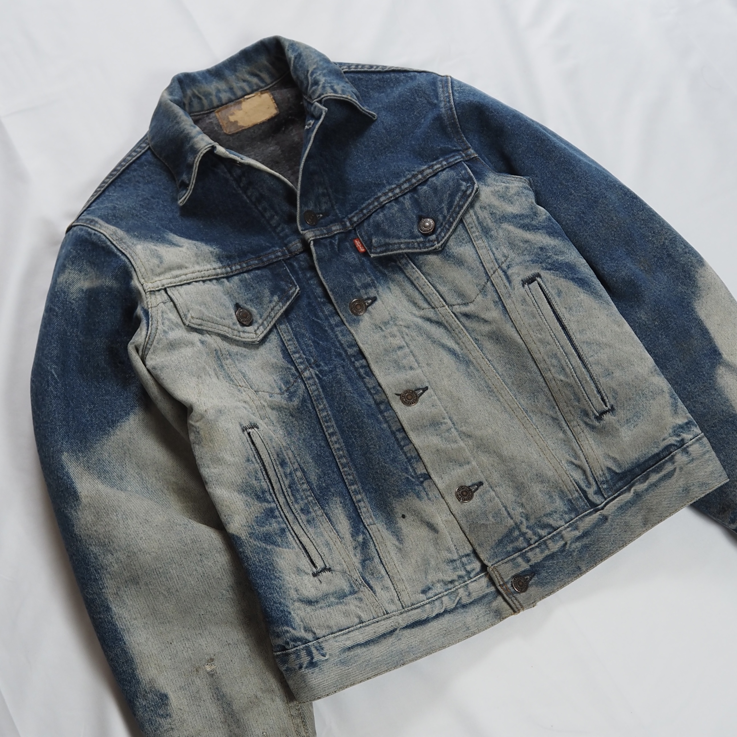 80’s Levi’s 70507 ブリーチデニムジャケット の画像 2