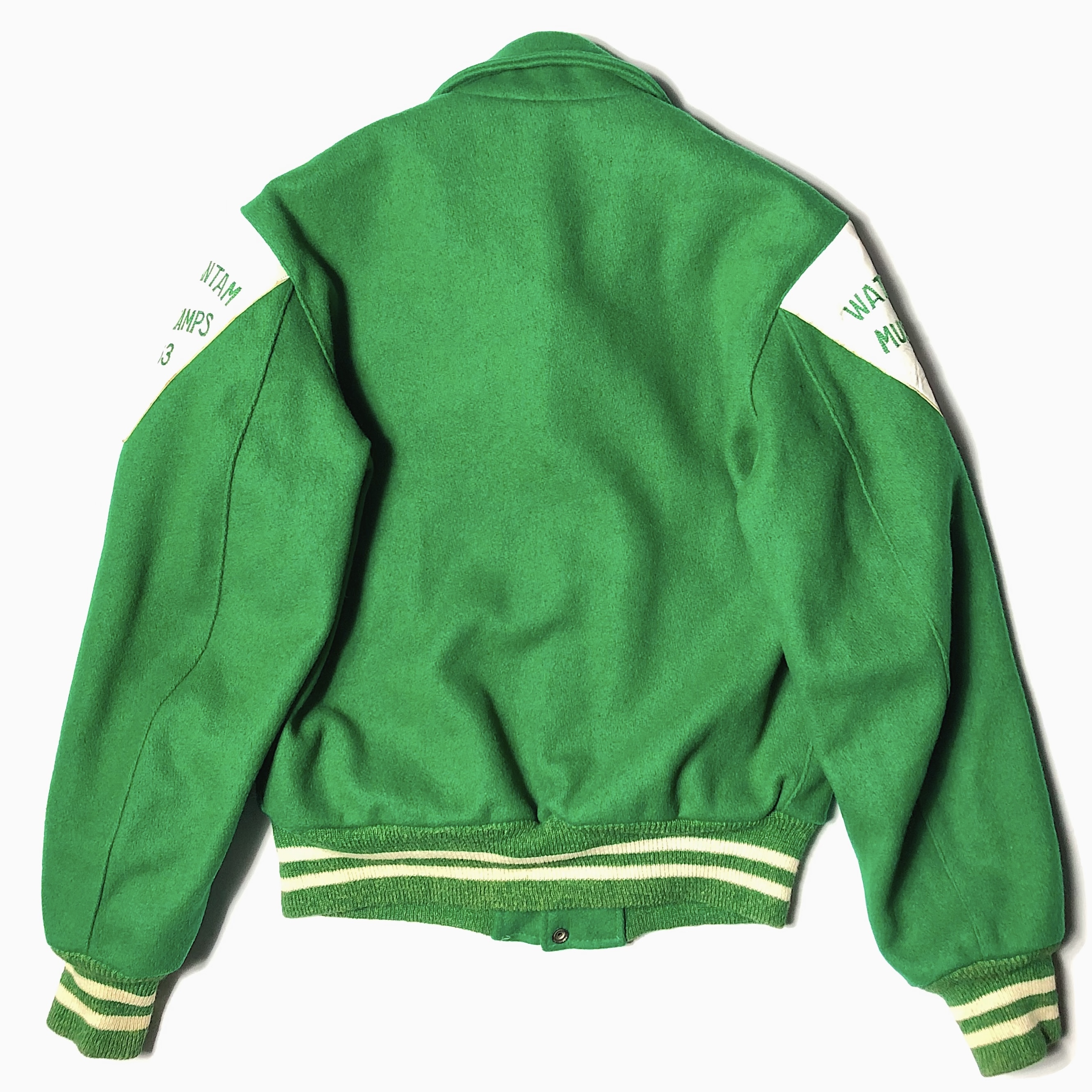 Vintage 60’s "KHOURY BANTAM SOCCER CHAMPS" Stadium Jacket の画像 2