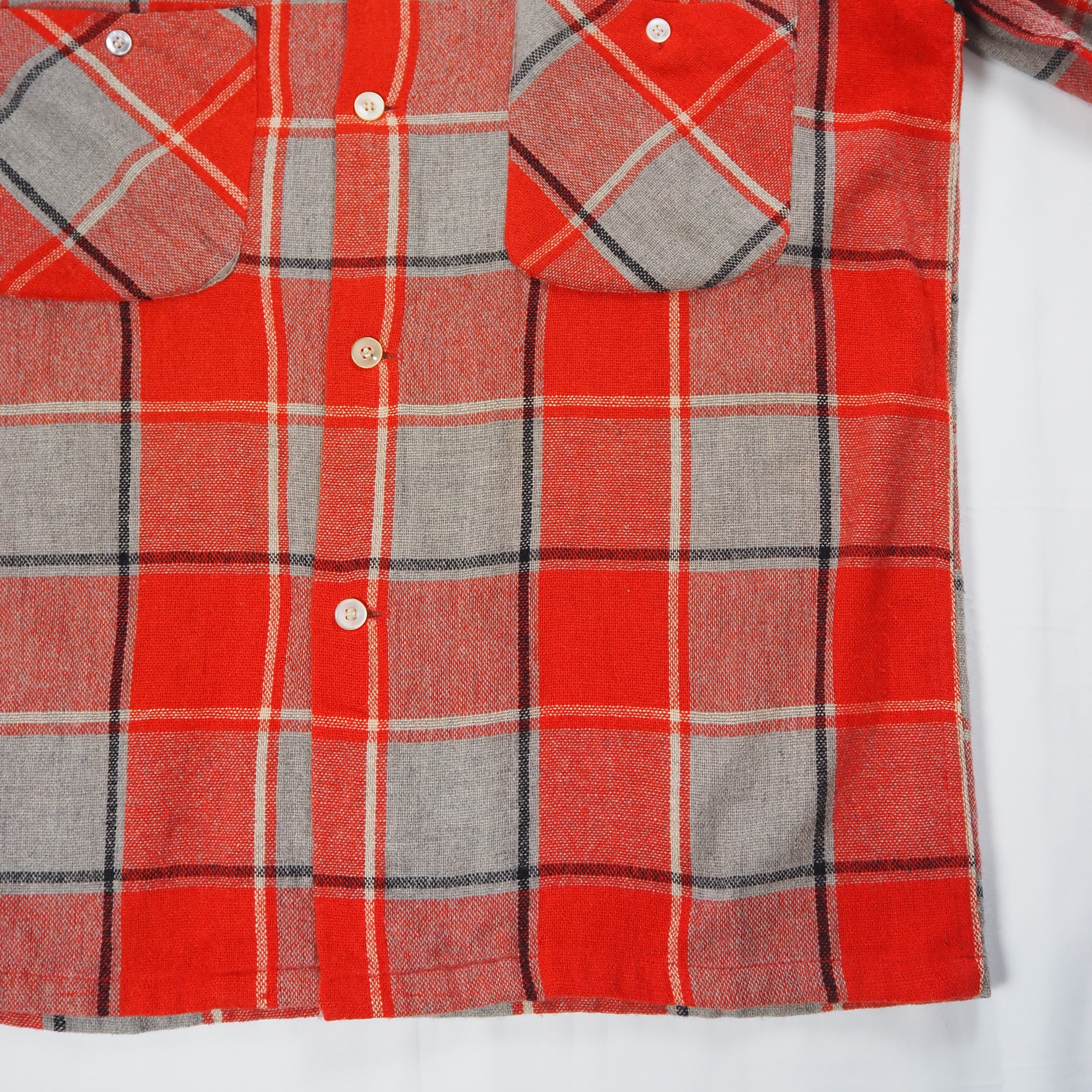 【9/23 20:00入荷】50's Towncraft ウールシャツ Sサイズ の画像 8