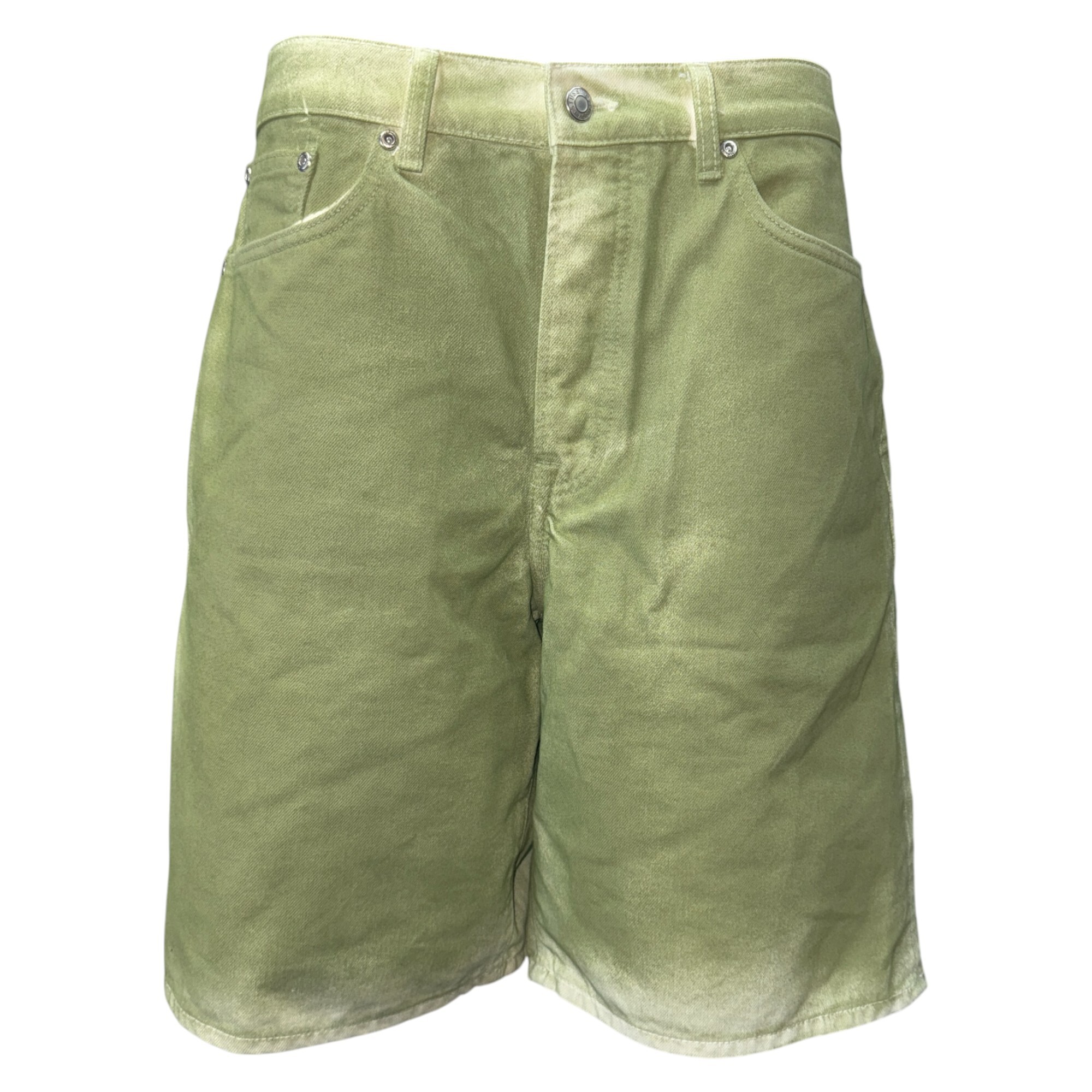 【STUSSY】ステューシー SPRAY DYE BIG OL SHORT デニムショートパンツ 32