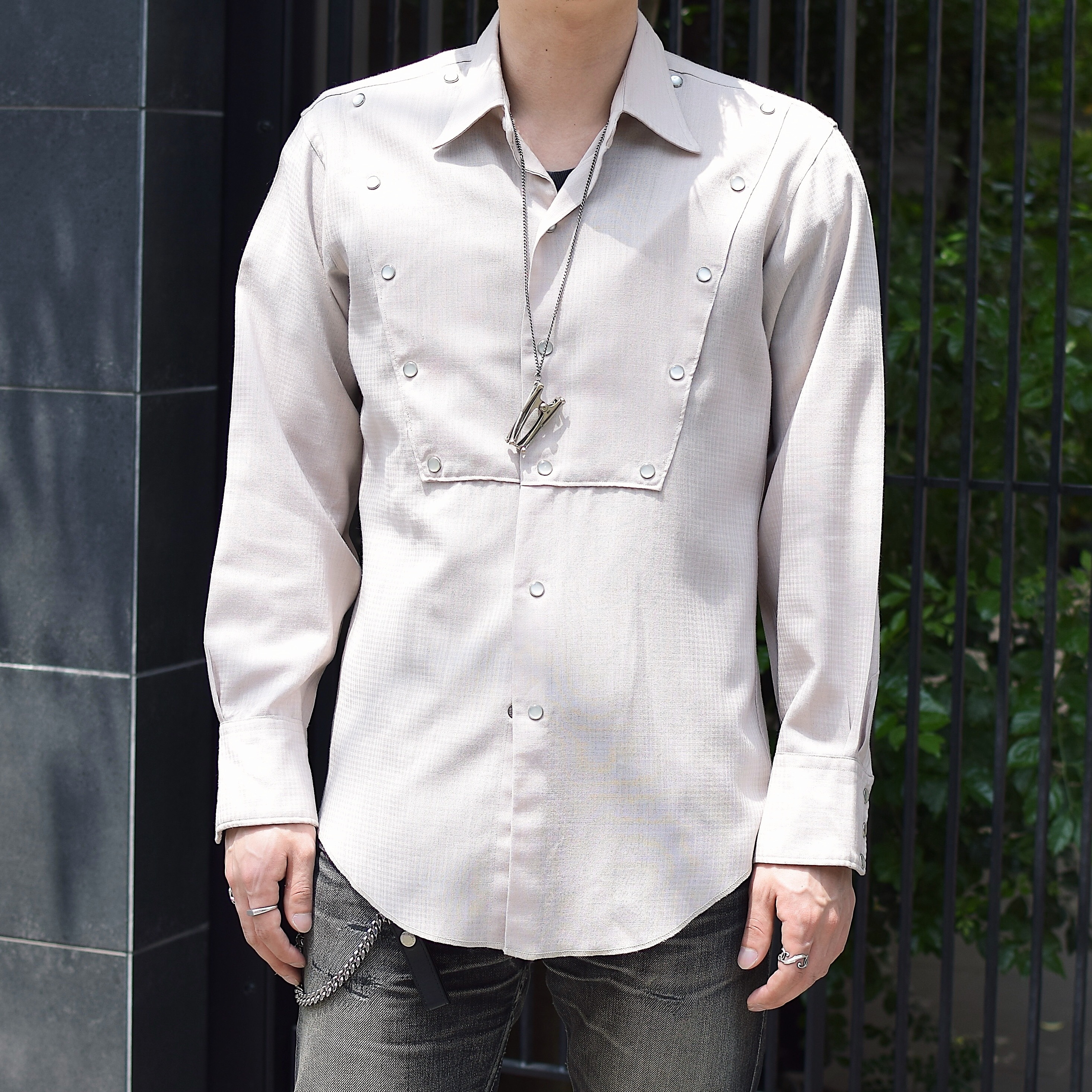 Vintage 50's【H BAR C】Western Shirt の画像 4