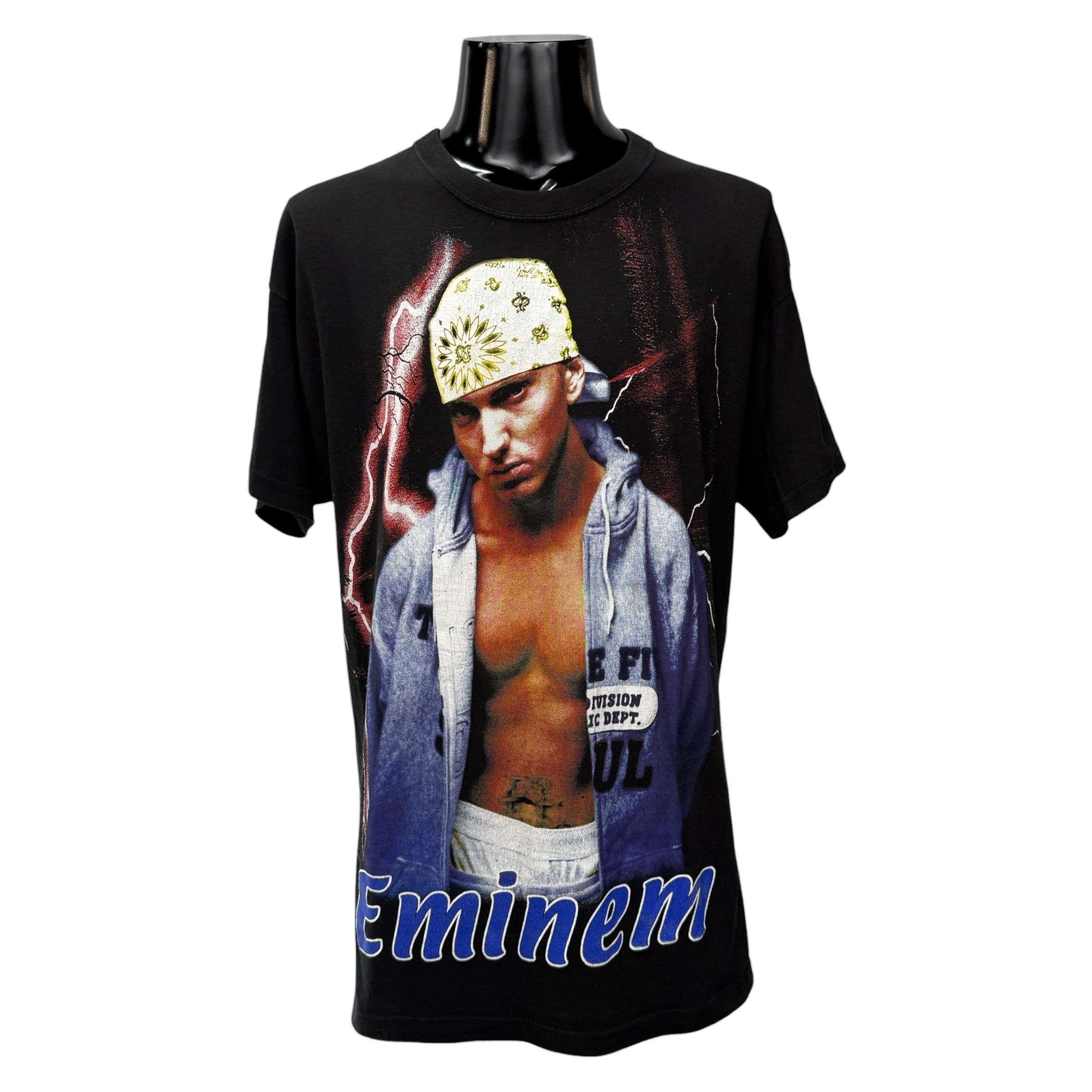 【EMINEM】エミネム “LIGHTNING PORTRAIT” 00’s Vintage Tシャツ