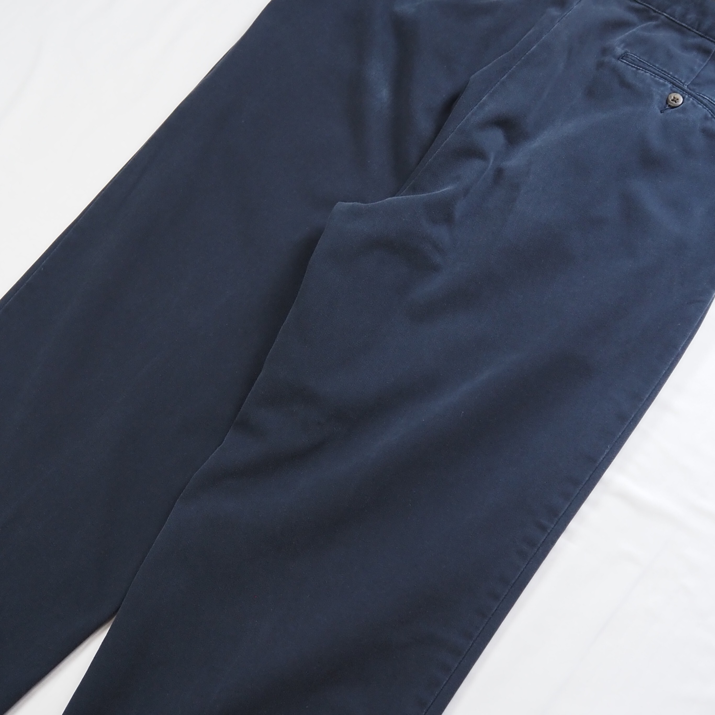 90’s Ralph Lauren ポロチノ 32 ネイビー の画像 15