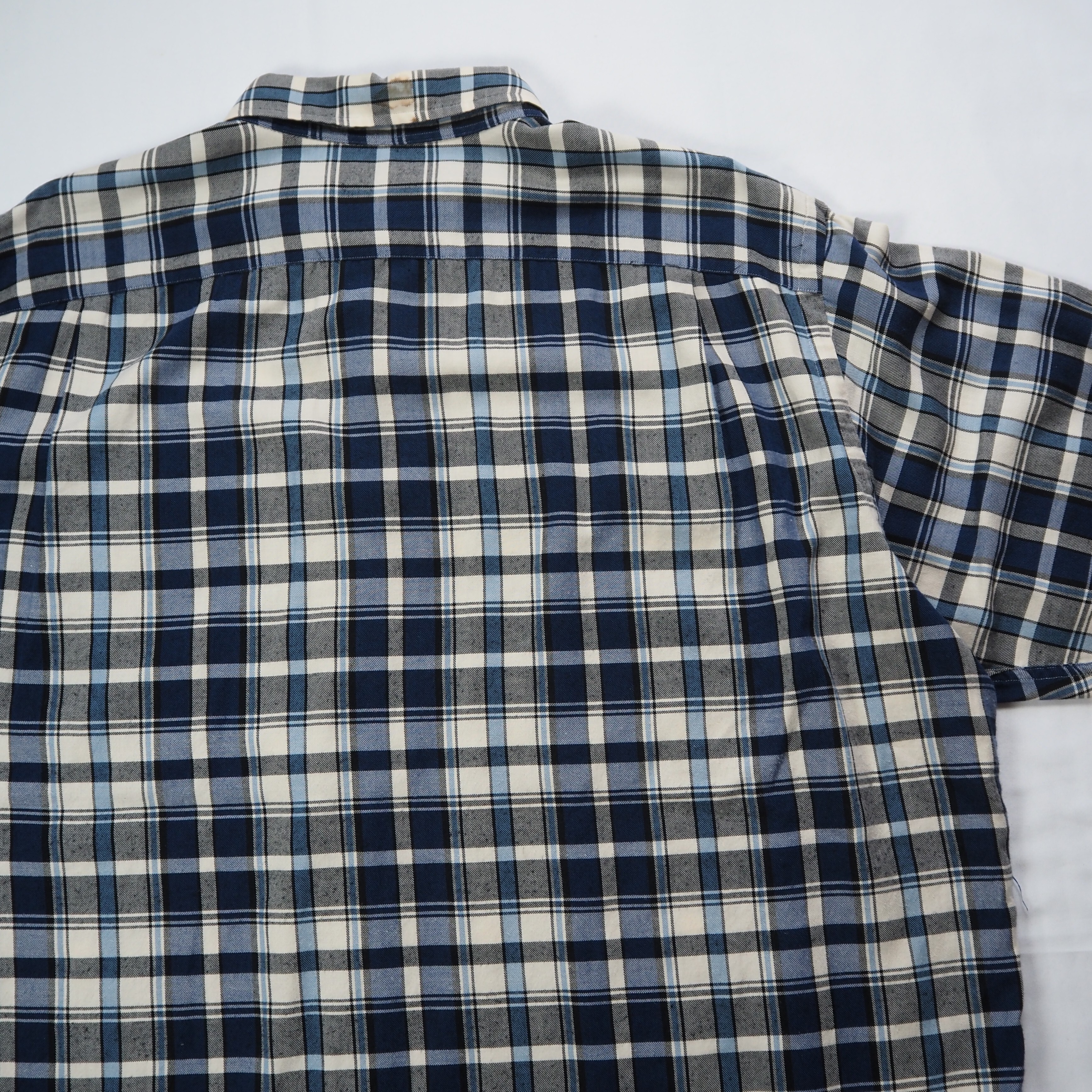 【9/23 20:00入荷】90's POLO Sports シャツ ブルー×ホワイト の画像 13