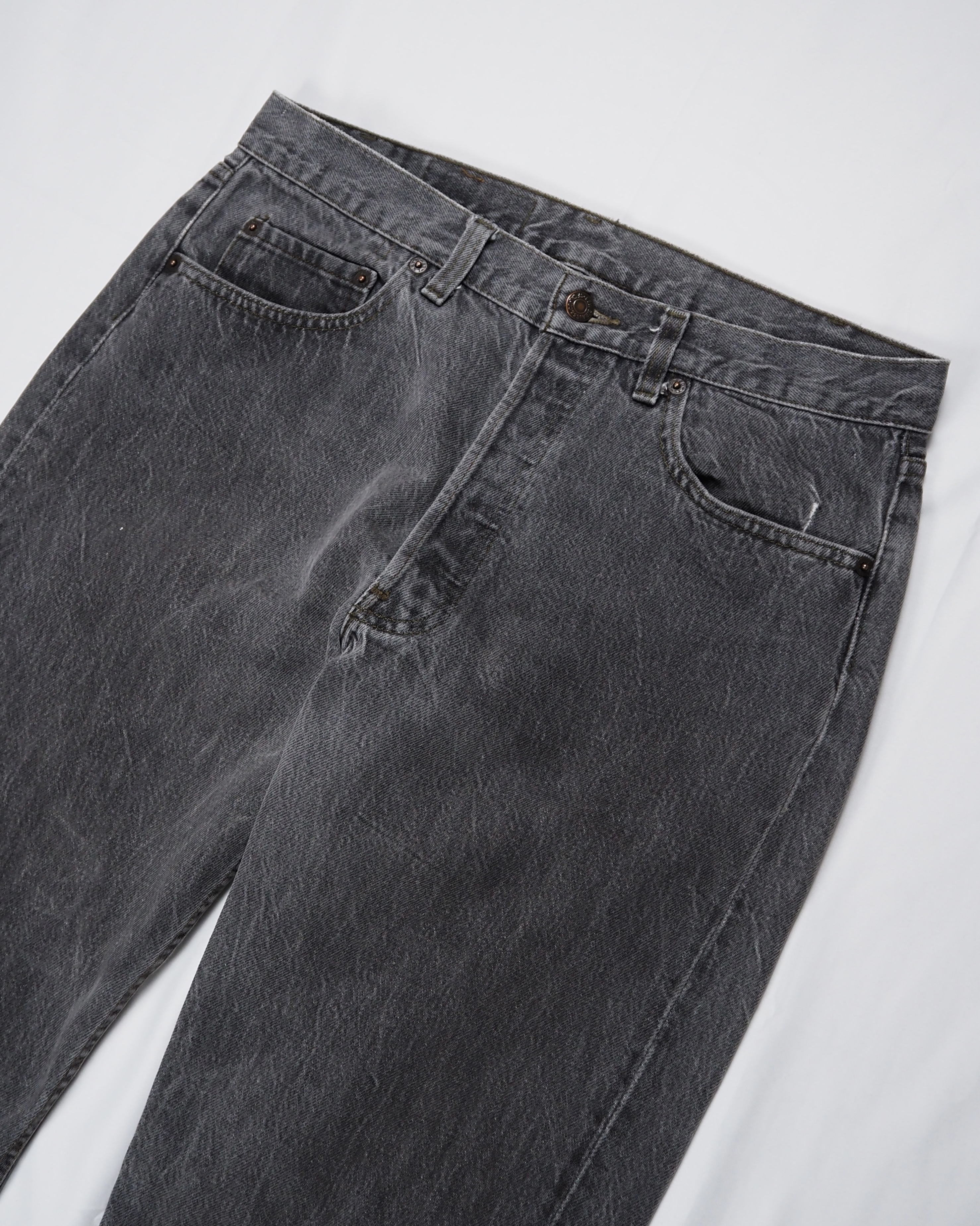 80’s Levi’s 501 先染めブラックデニム 実寸32×29 ゴールデンサイズ！ の画像 3