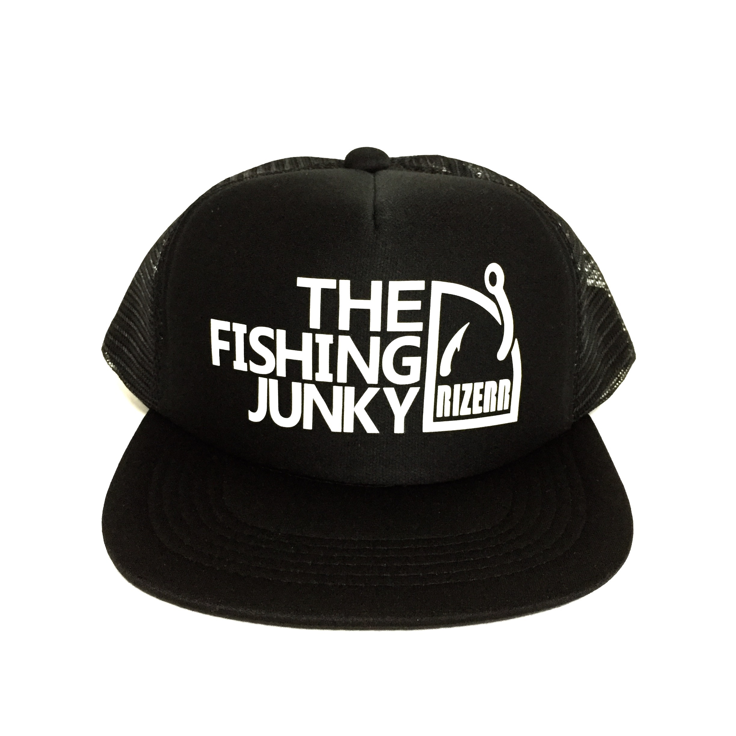 New The Fishing Junky メッシュキャップ ブラック Rizerr Brand Shop New The Fishing Junky メッシュキャップ ブラック Rizerr Brand Shop