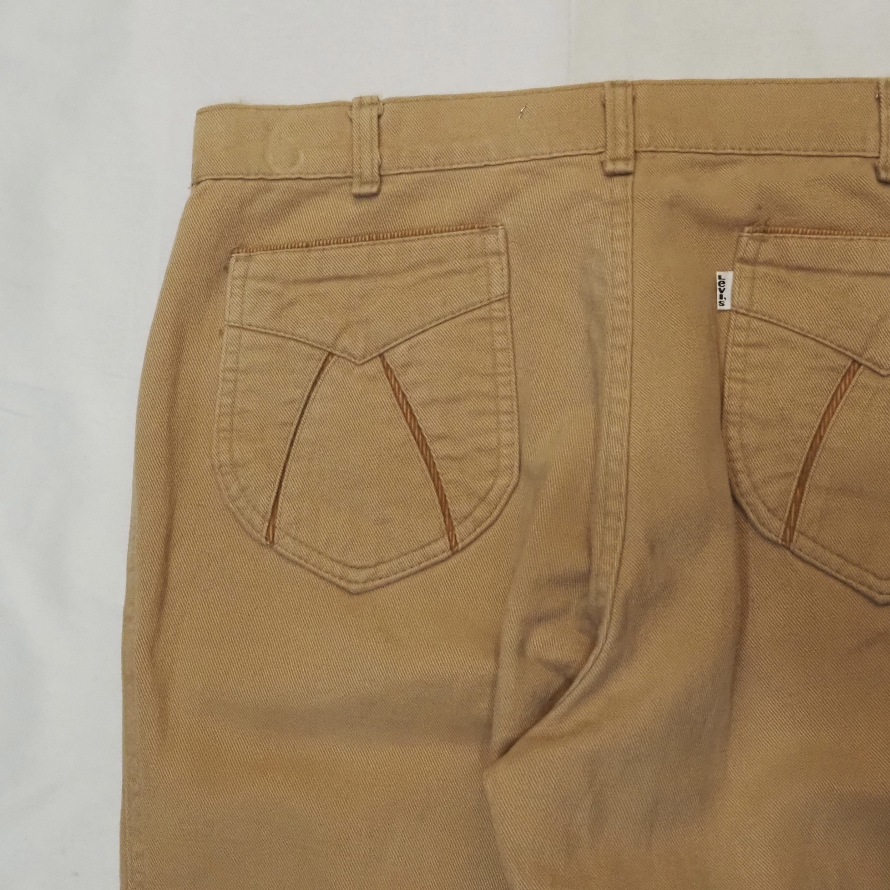 70’s Levi’s フレアパンツ レアモデル！ 34×30 の画像 12