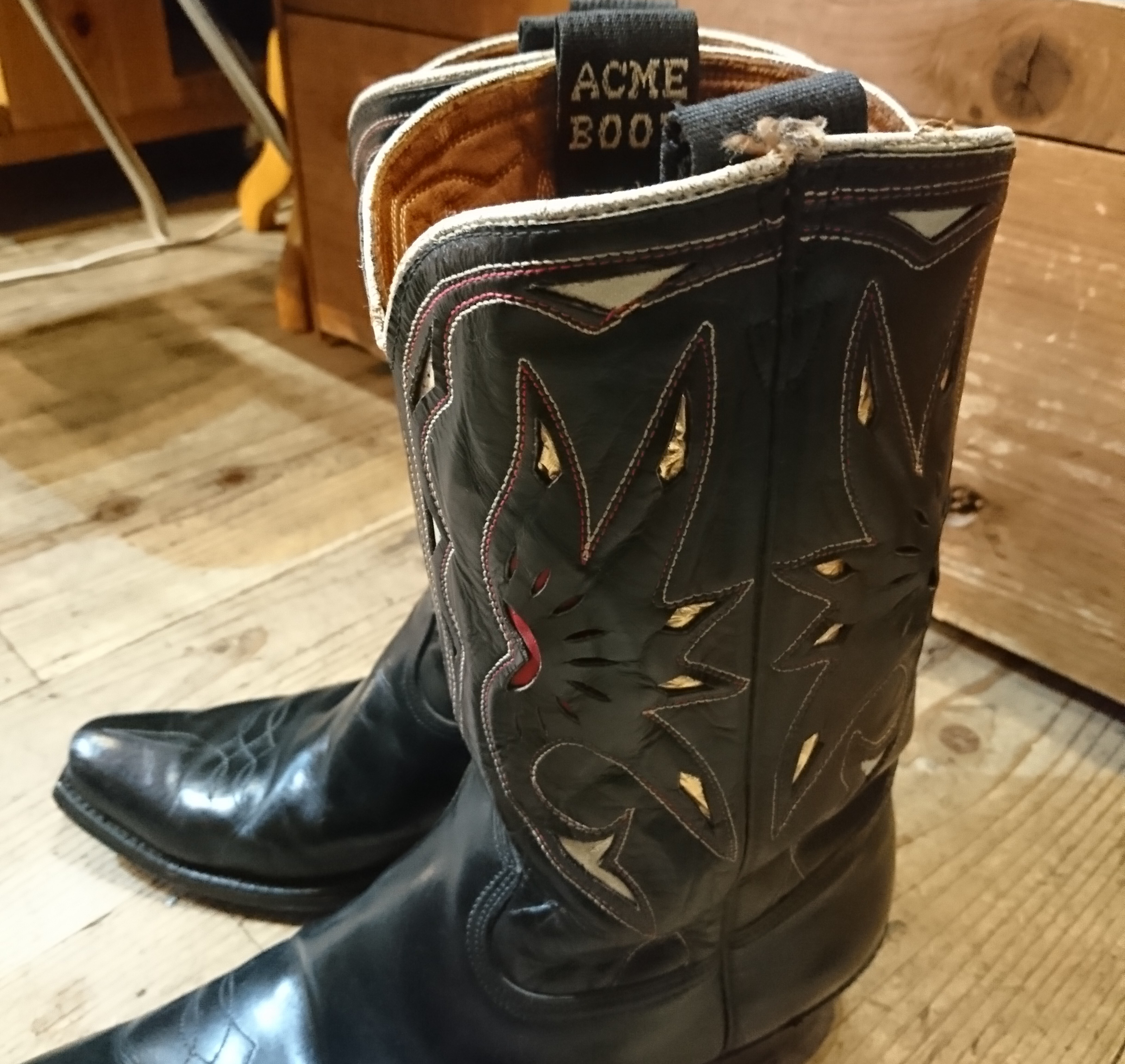 50s vintage ACME boot ヴィンテージ アクメ ブーツ ウエスタン | 旅する古着屋