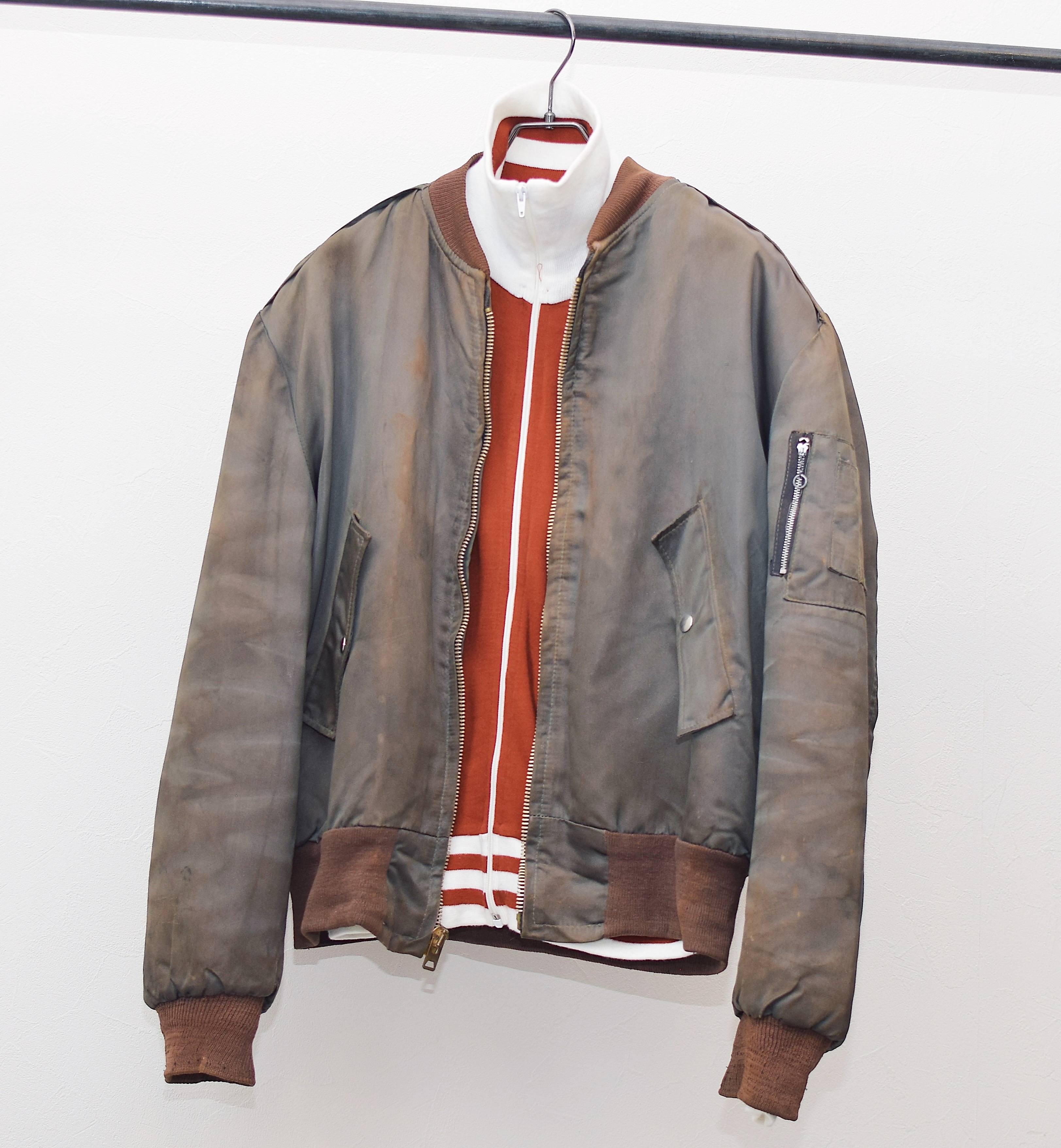 Vintage 50〜60's Grunge Flight Jacket の画像 4