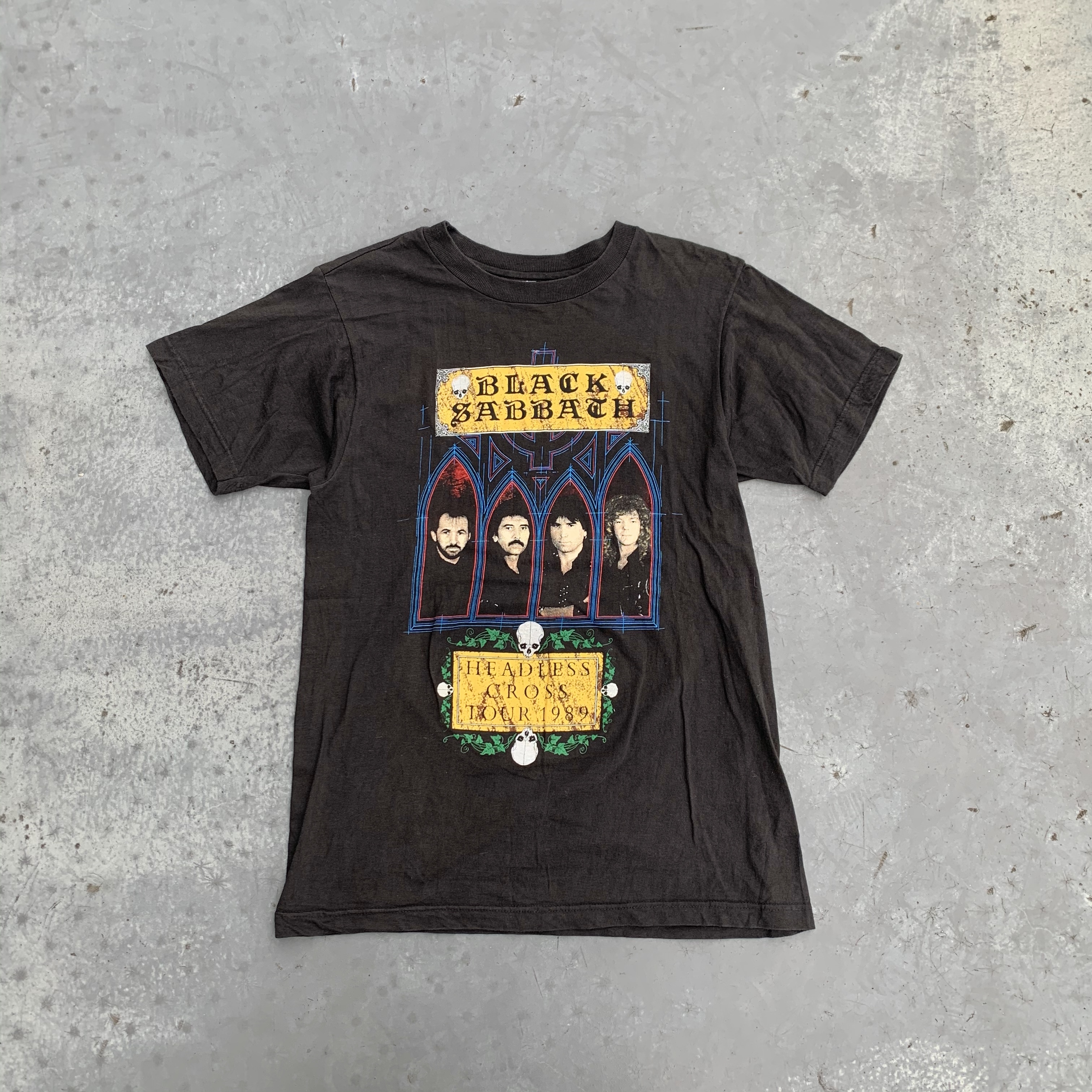 black sabbath t shirt vintage