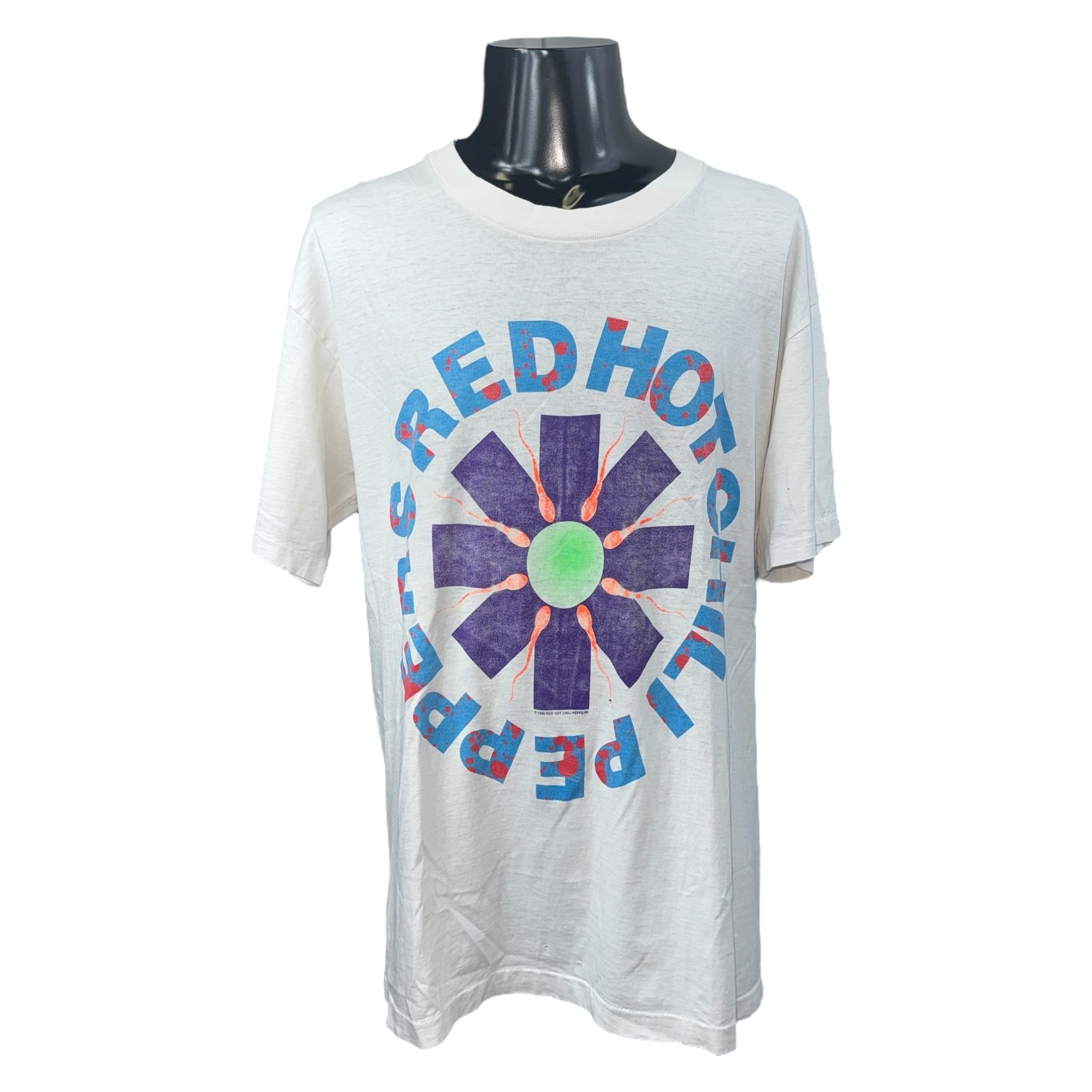 【RED HOT CHILI PEPPERS】レッド・ホット・チリ・ペッパーズ SPERM Vintage Tシャツ XL