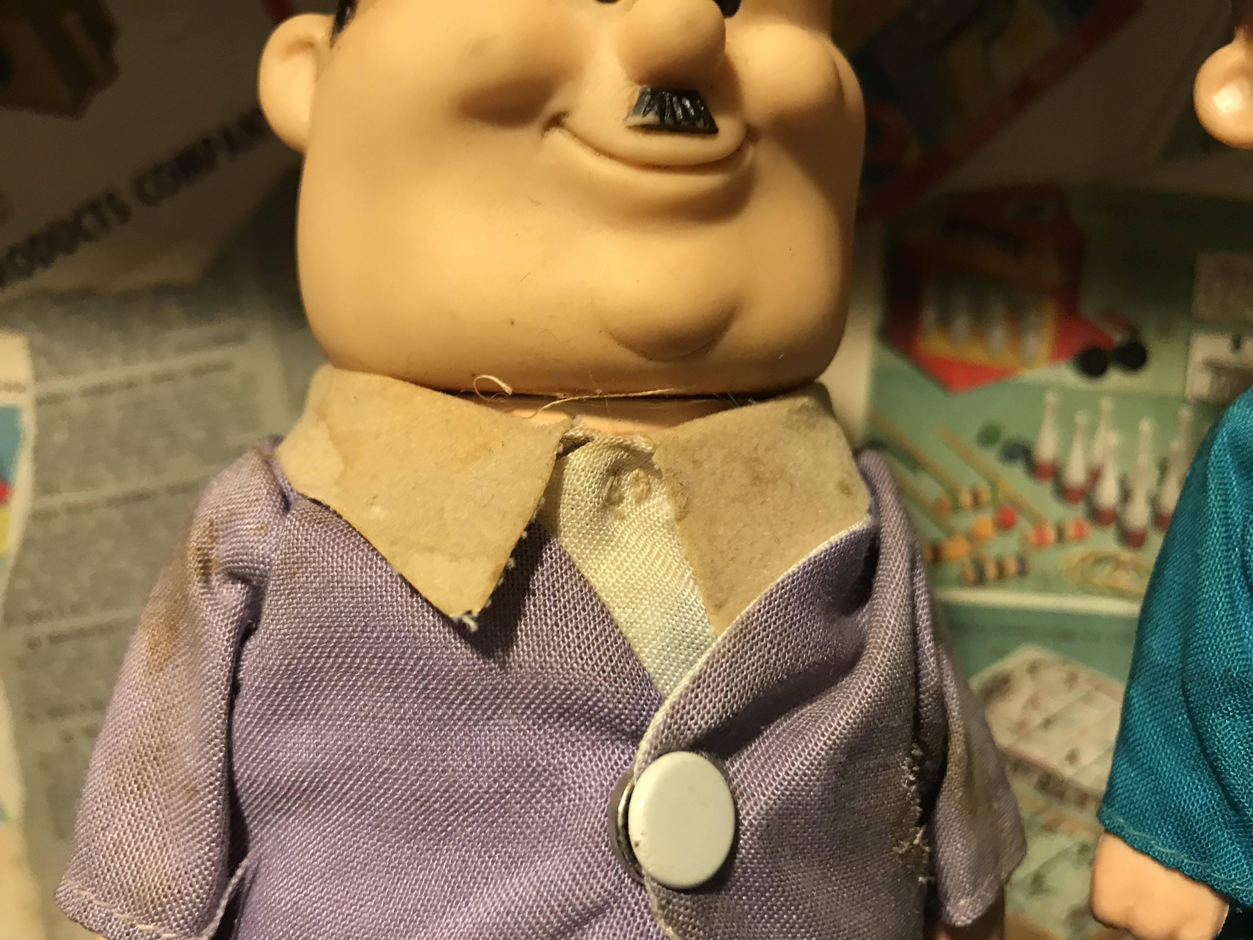 ローレル ハーディー セット 70s Dakin フィギア 極楽コンビ ビンテージ Toys A