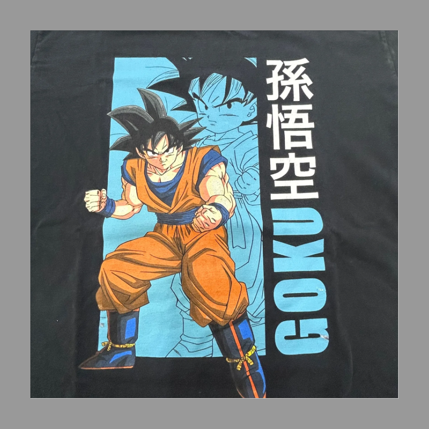 ドラゴンボールZ 孫悟空 半袖Ｔシャツ アニメ キャラクター ブラック XXL の画像 4
