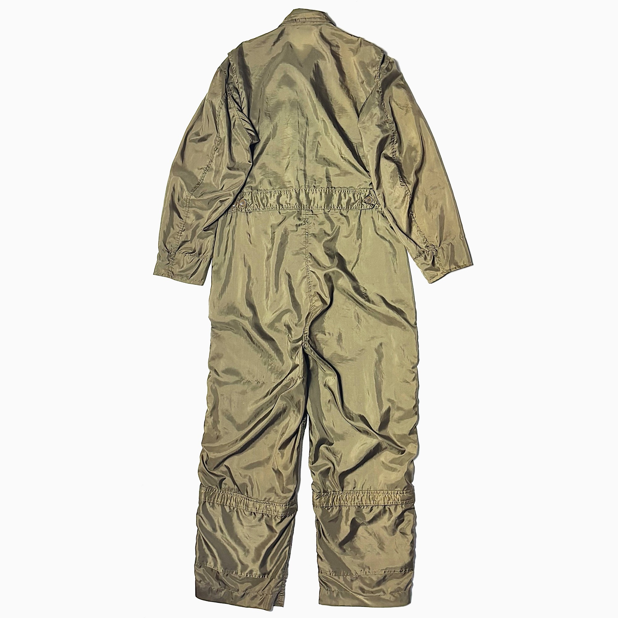 Vintage 40's【ALDA MILLS】U.S.NAVY Nylon Flight Suit の画像 2