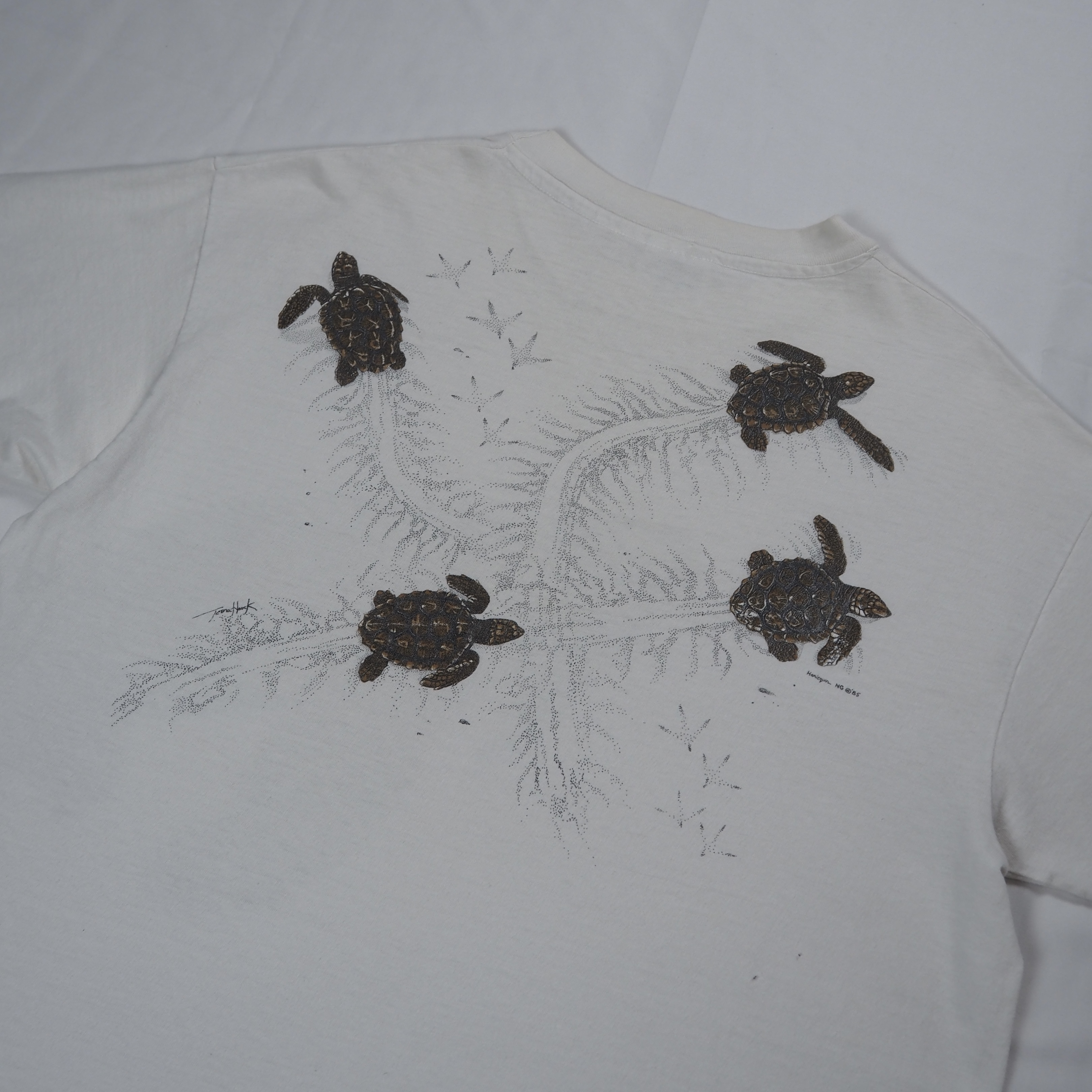 80’s Hanes カメTシャツ XL の画像 16