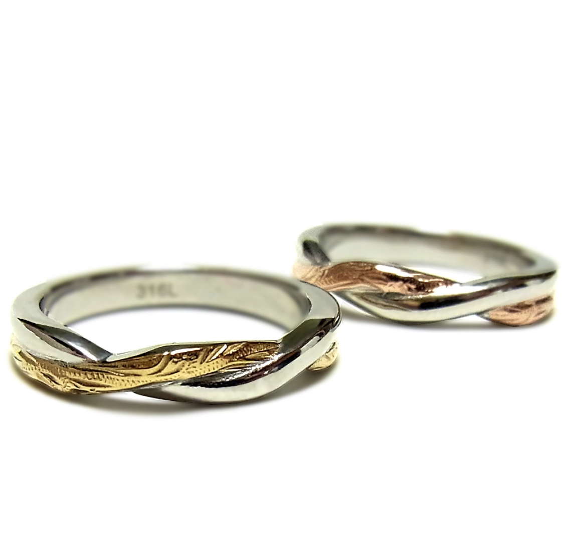 商品番号 51 ペアリングにも ハワイアンジュエリー リング 指輪 メンズ レディース プルメリア Raffinas