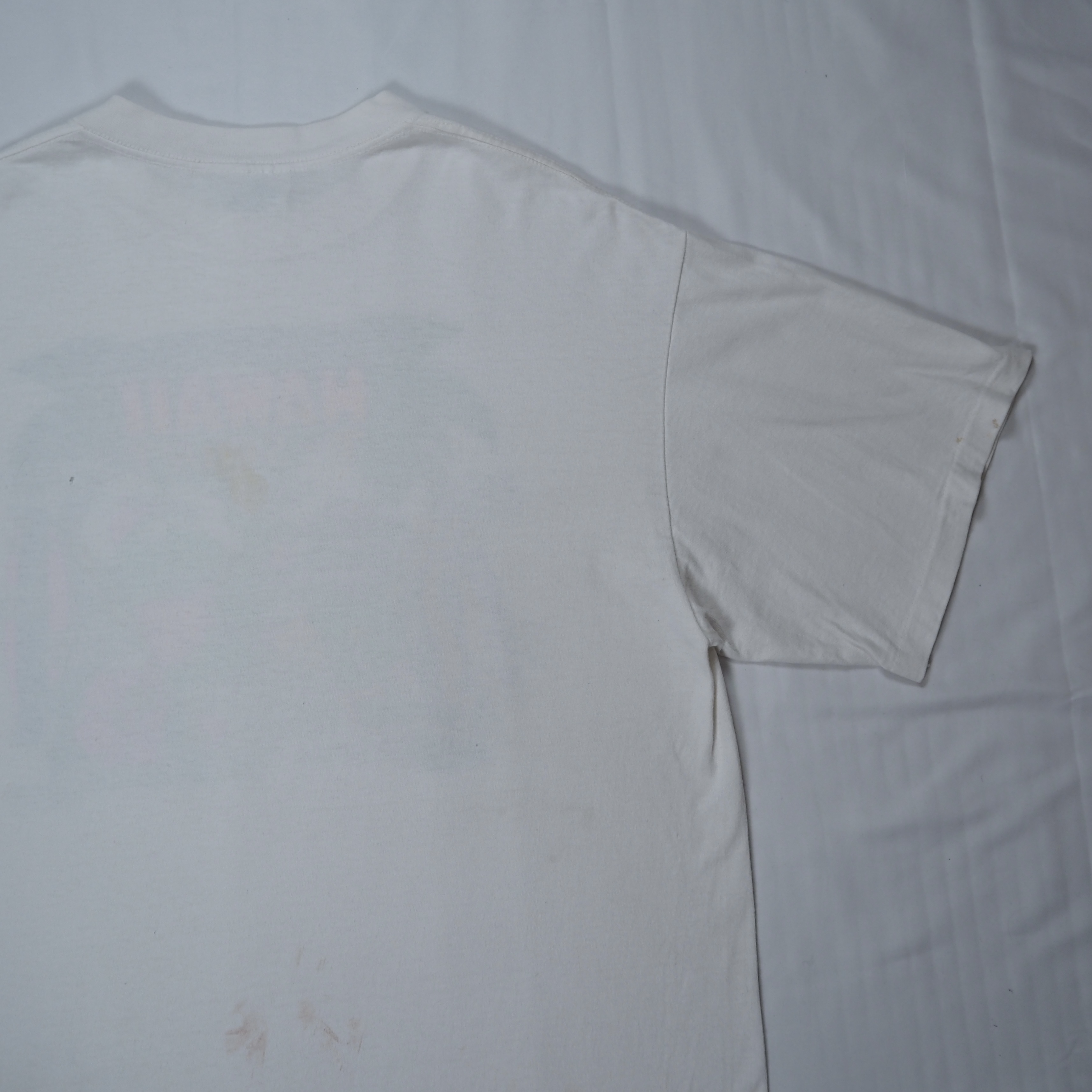 90’s Hawaii スーベニアTシャツ XLサイズ ホワイト 袖裾シングルステッチ の画像 15