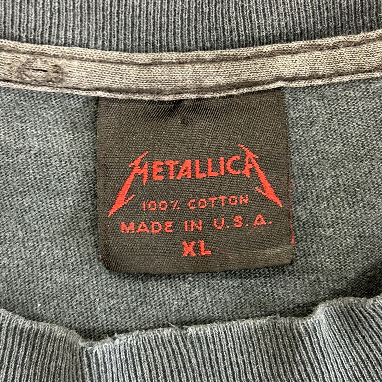 METALLICA DAMAGE INC. スカルフェード バンドTシャツ XL の画像 3