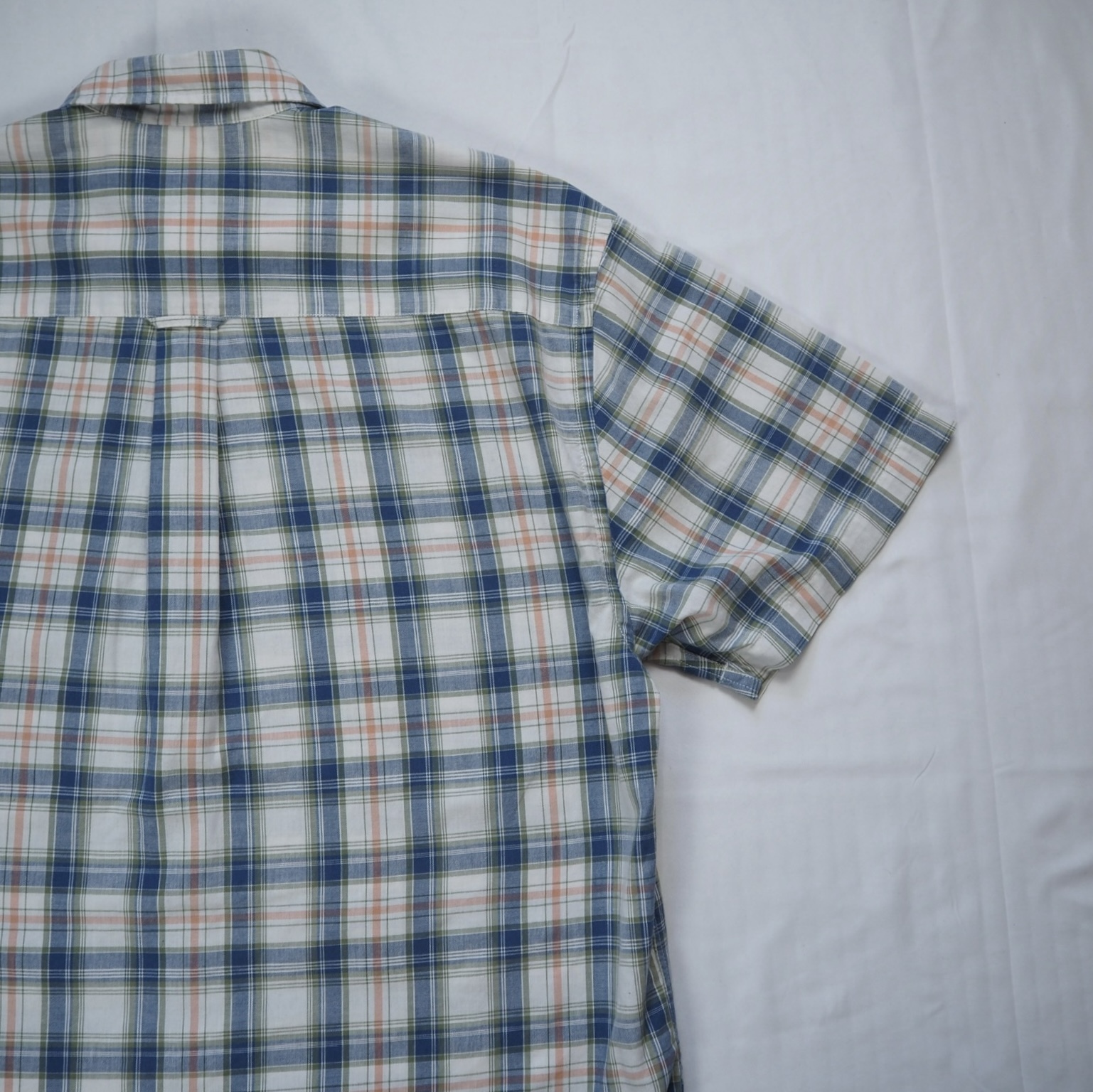 90’s Eddie Bauer 白タグ コットン半袖シャツ Sサイズ の画像 13