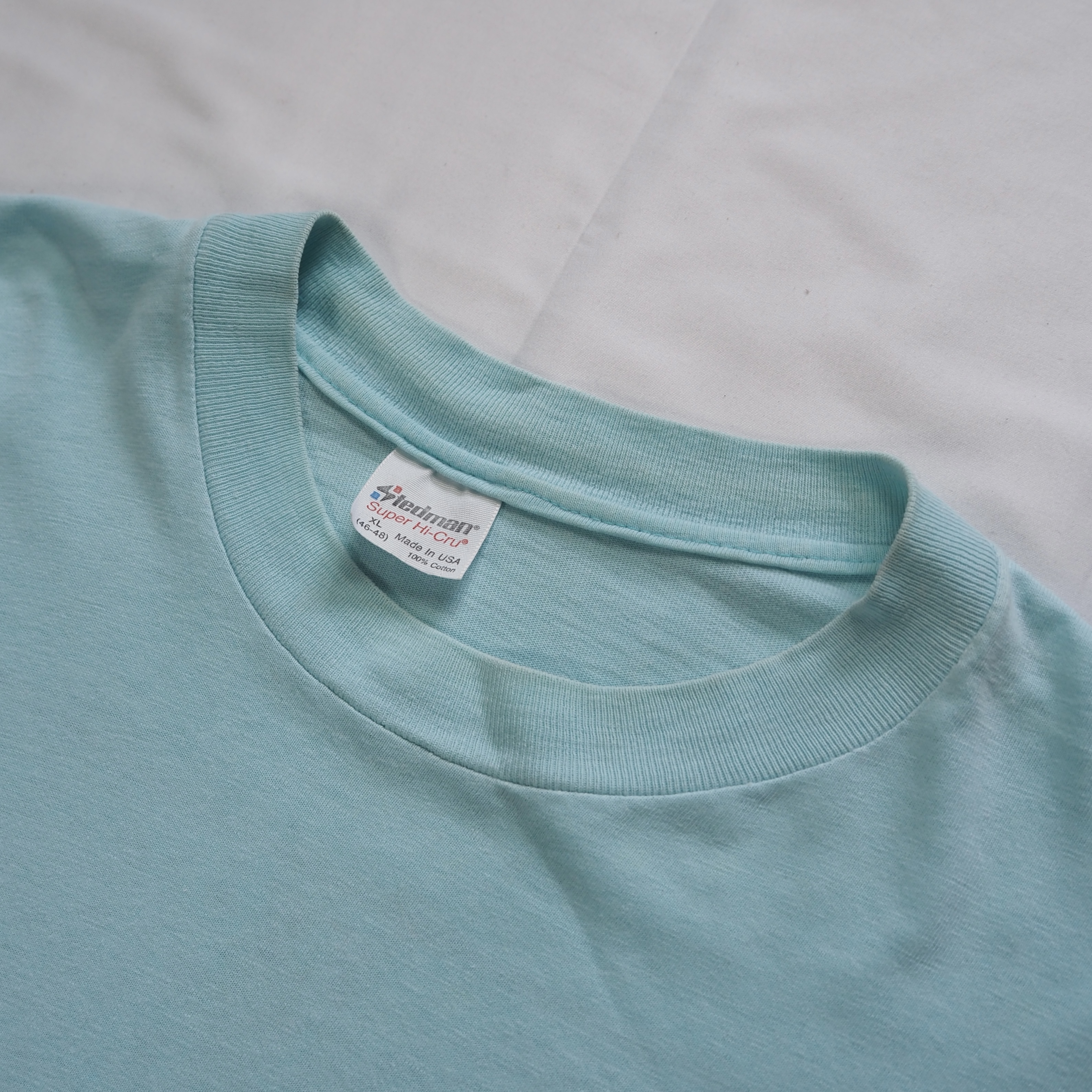 80’s-90’s Stedman ミリタリーTシャツ XL 真珠湾 両面プリント の画像 11