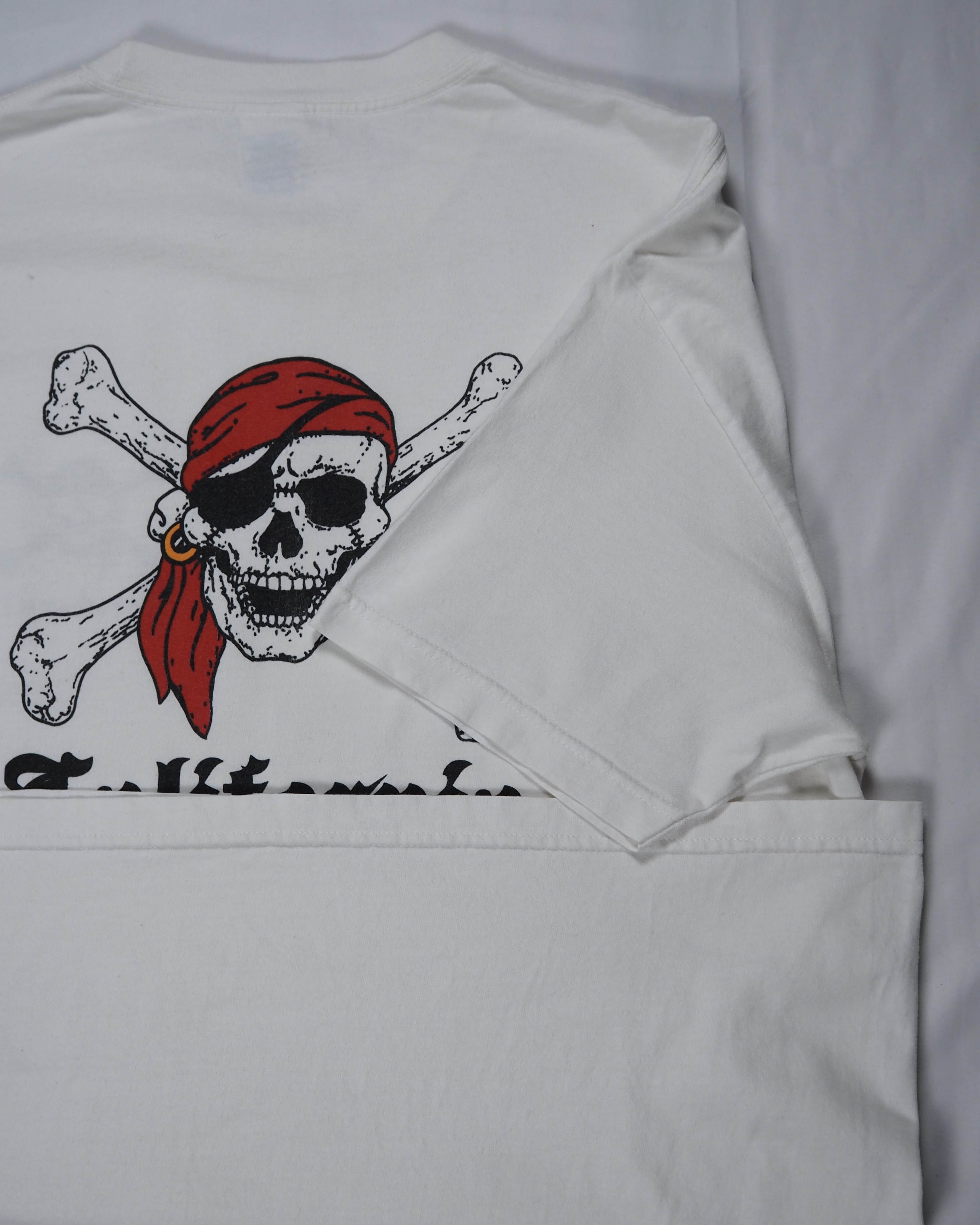 【VCM入荷】00’s プリントTシャツ スカルプリント☠️ カリフォルニア XL の画像 7