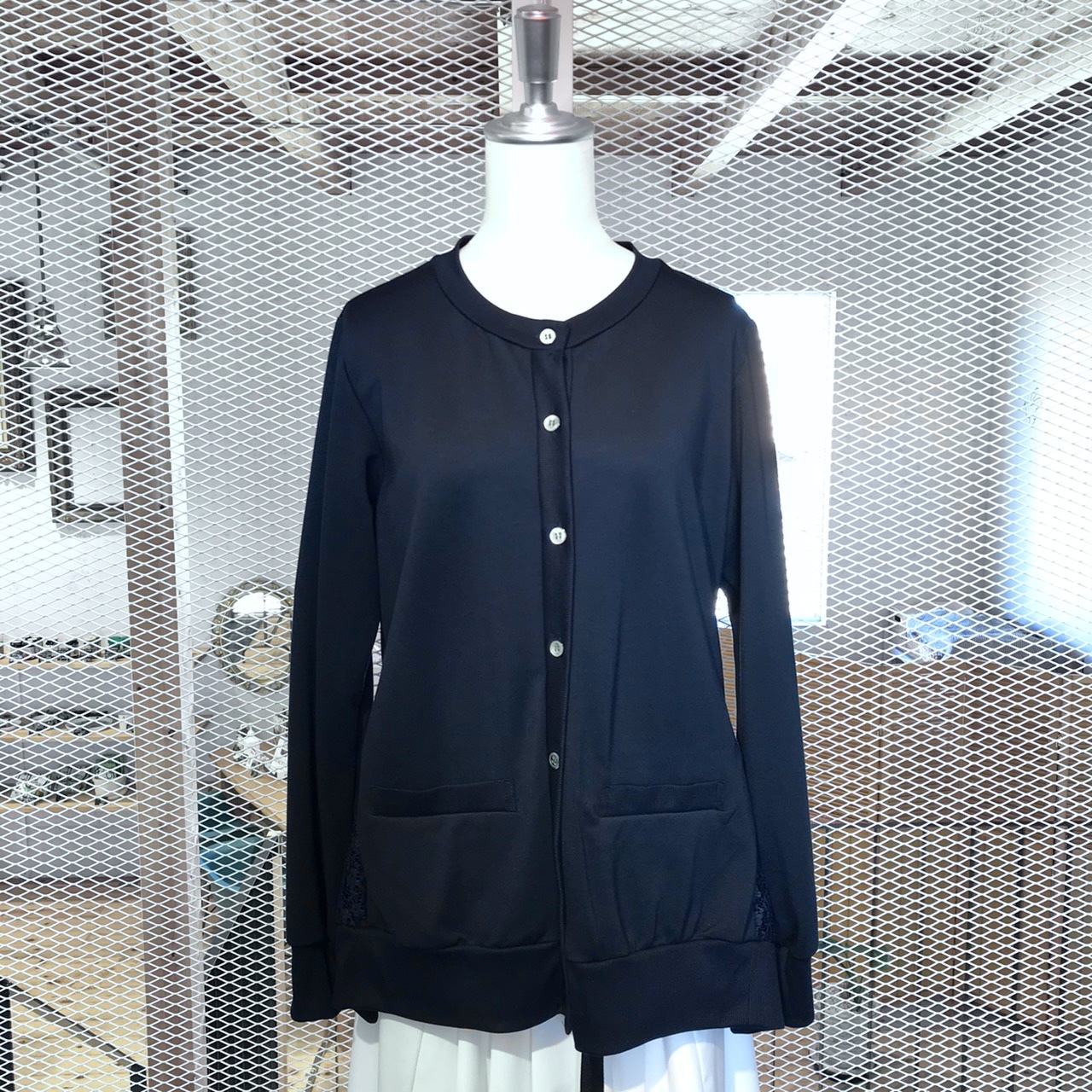 Clean2 バックレースカーディガン Colombe Clean2 バックレースカーディガン Colombe