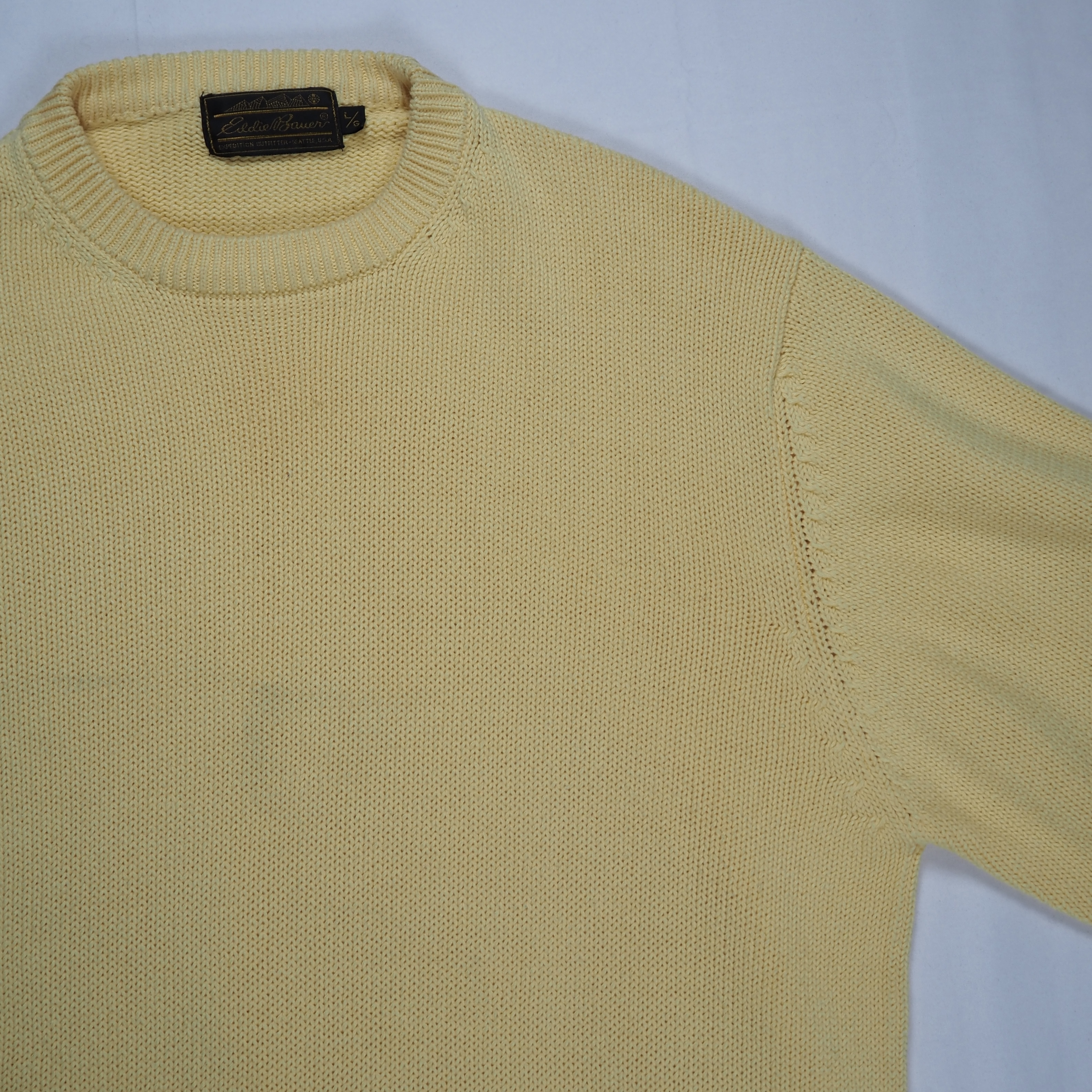 90’s Eddie Bauer コットンニット Lサイズ の画像 5
