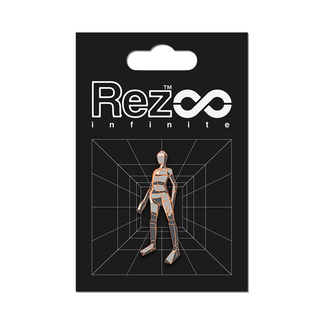 【Rez Infinite】ピンバッジ(Level 03 Player Form) - 画像1