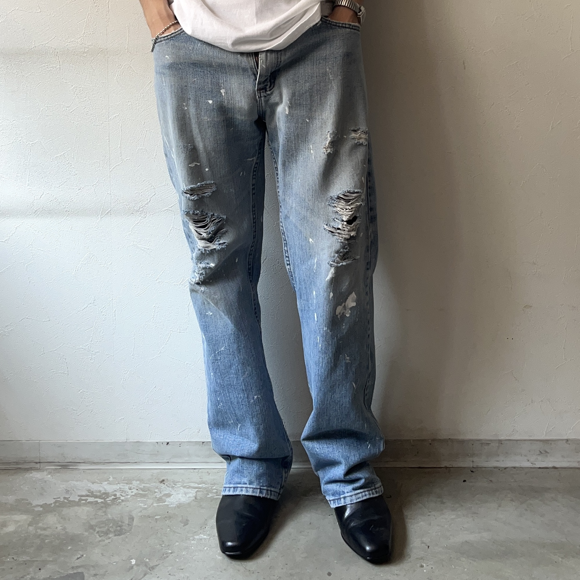 Vintage 90's【Lee】Grunge Denim Pants の画像 3