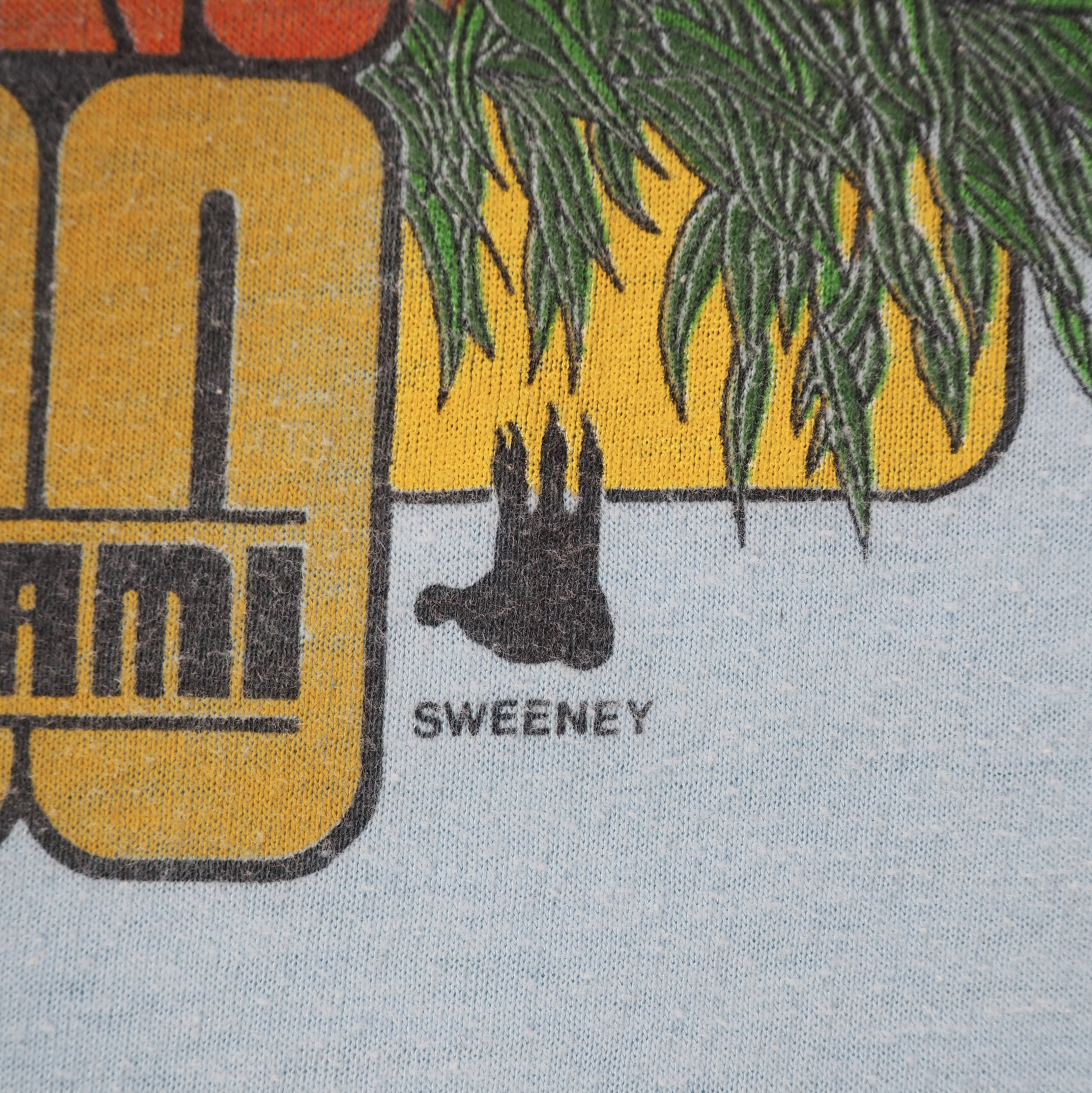 80’s Anvil スーベニアTシャツ コアラ 水色 の画像 10