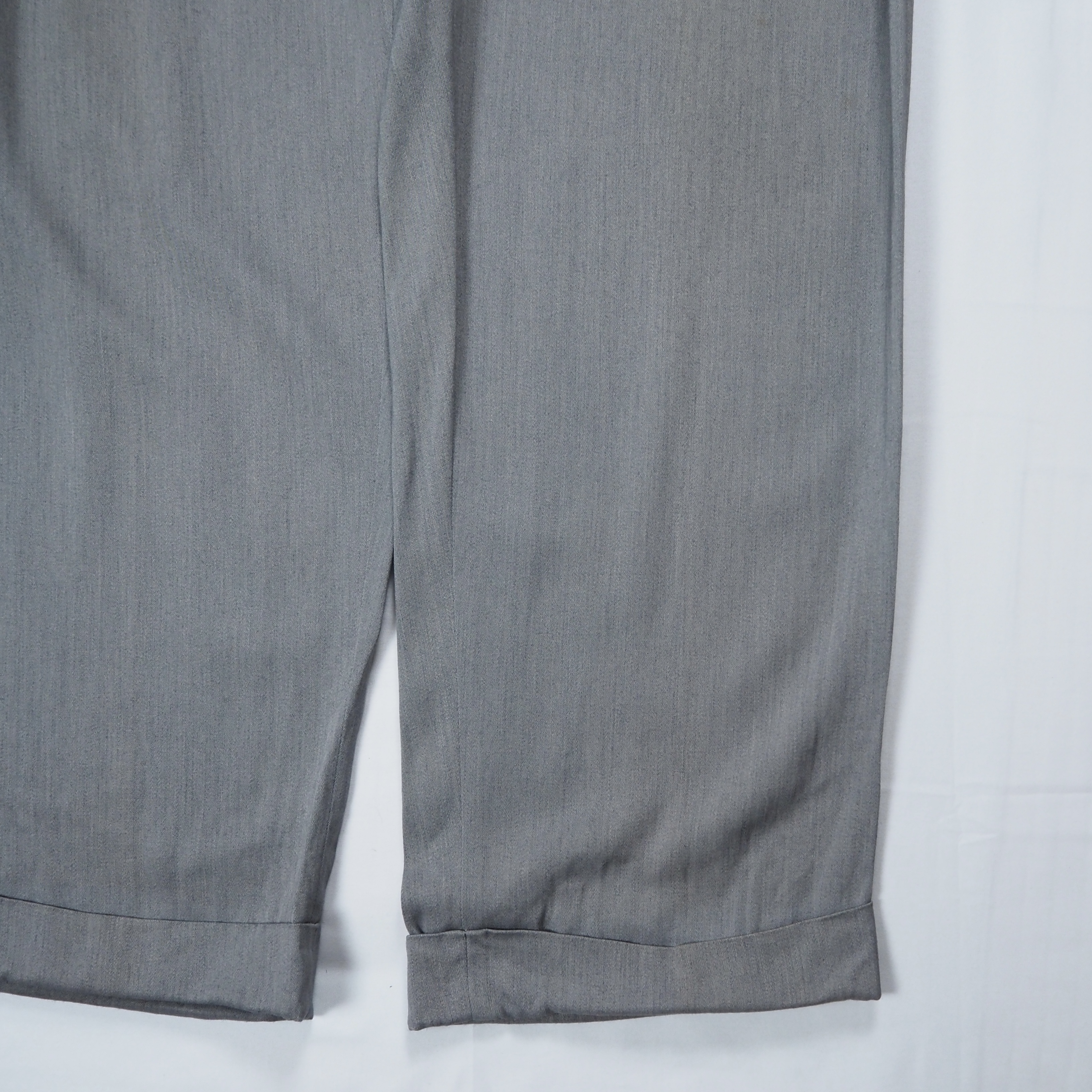 50’s Campus レーヨンギャバスラ グレー 32×30 の画像 8