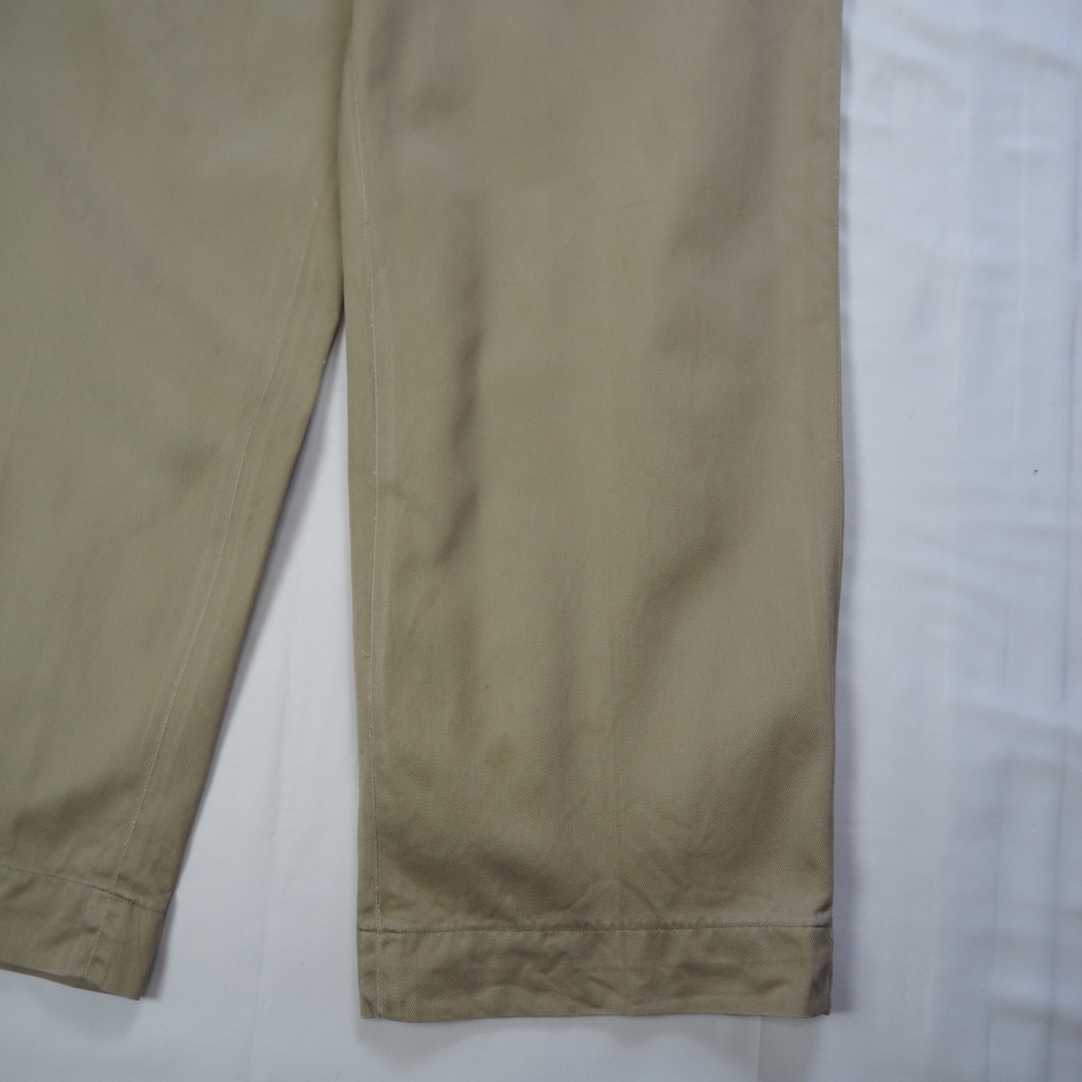 【9/23 20:00入荷】50's U.S. ARMY チノパンツ の画像 9